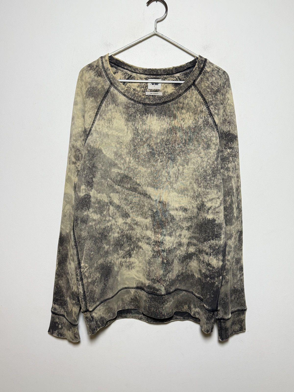 Acne Studios acne studios painters oversized sweatshirt crewneck 1/1 m-l Size US M / EU 48-50 / 2 - 2 Thumbnail
