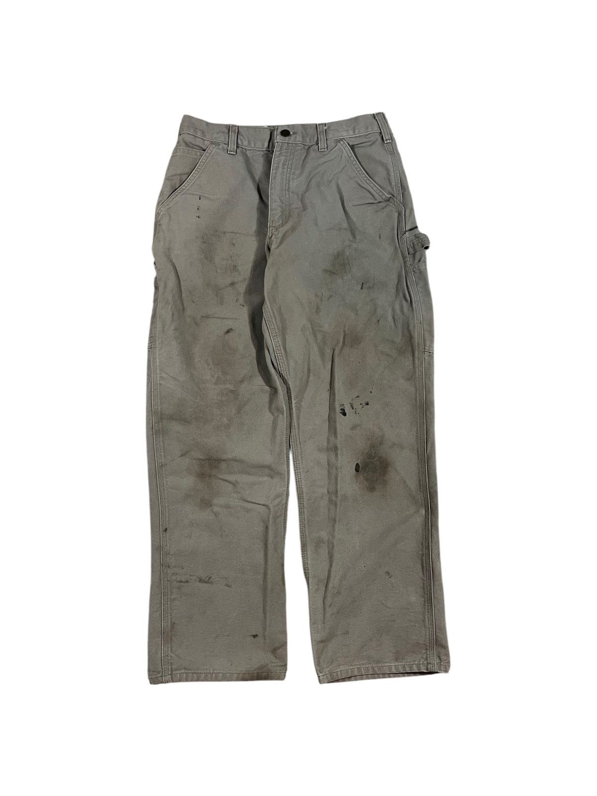 Carhartt Carhartt B11 DES Work Pants Faded Dirty 30x29 Size US 30 / EU 46 - 1 Thumbnail