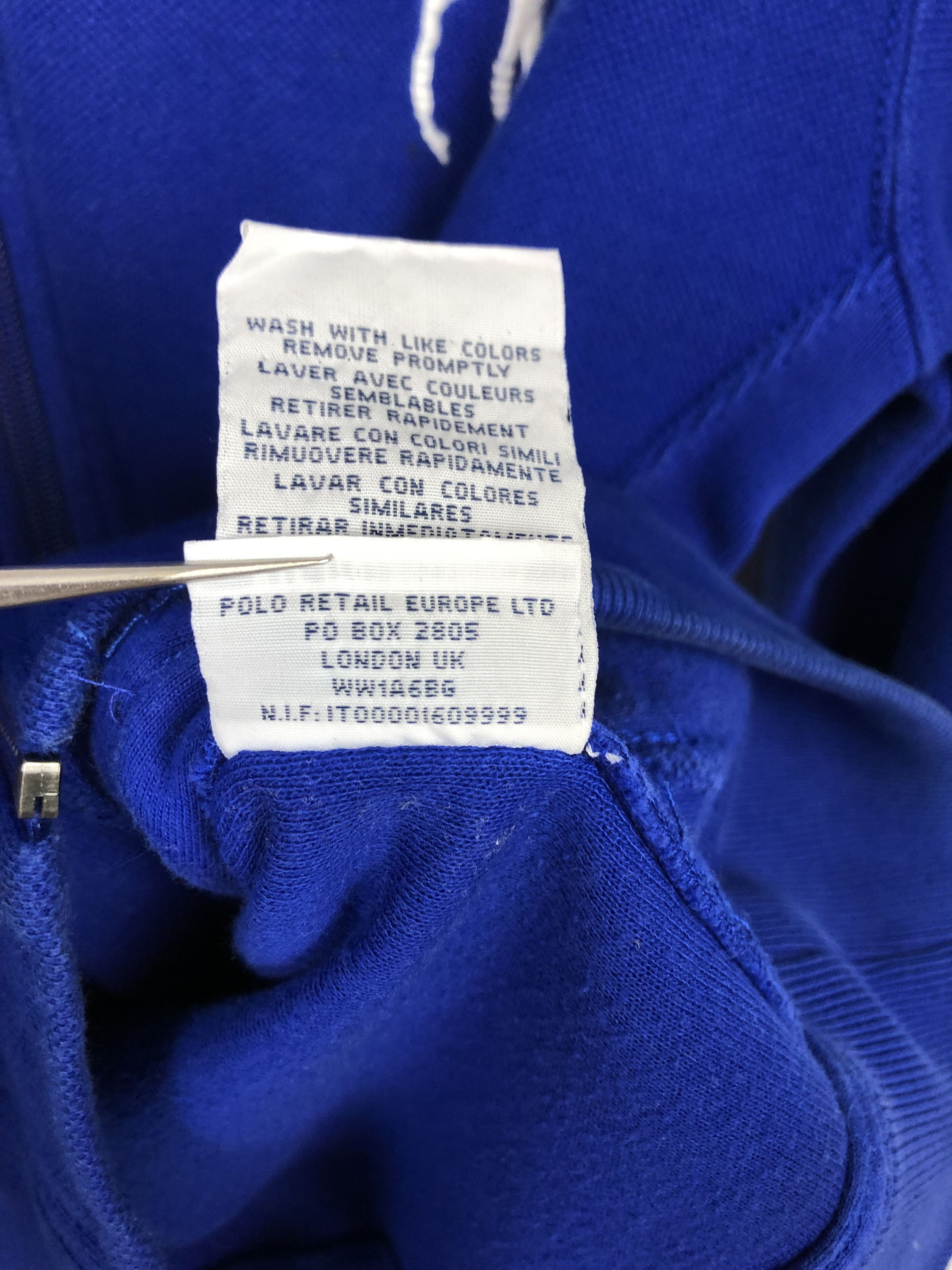 Polo Ralph Lauren Polo Ralph Lauren Big Pony Italy Track Top Mens Jacket #3 Size US S / EU 44-46 / 1 - 8 Thumbnail