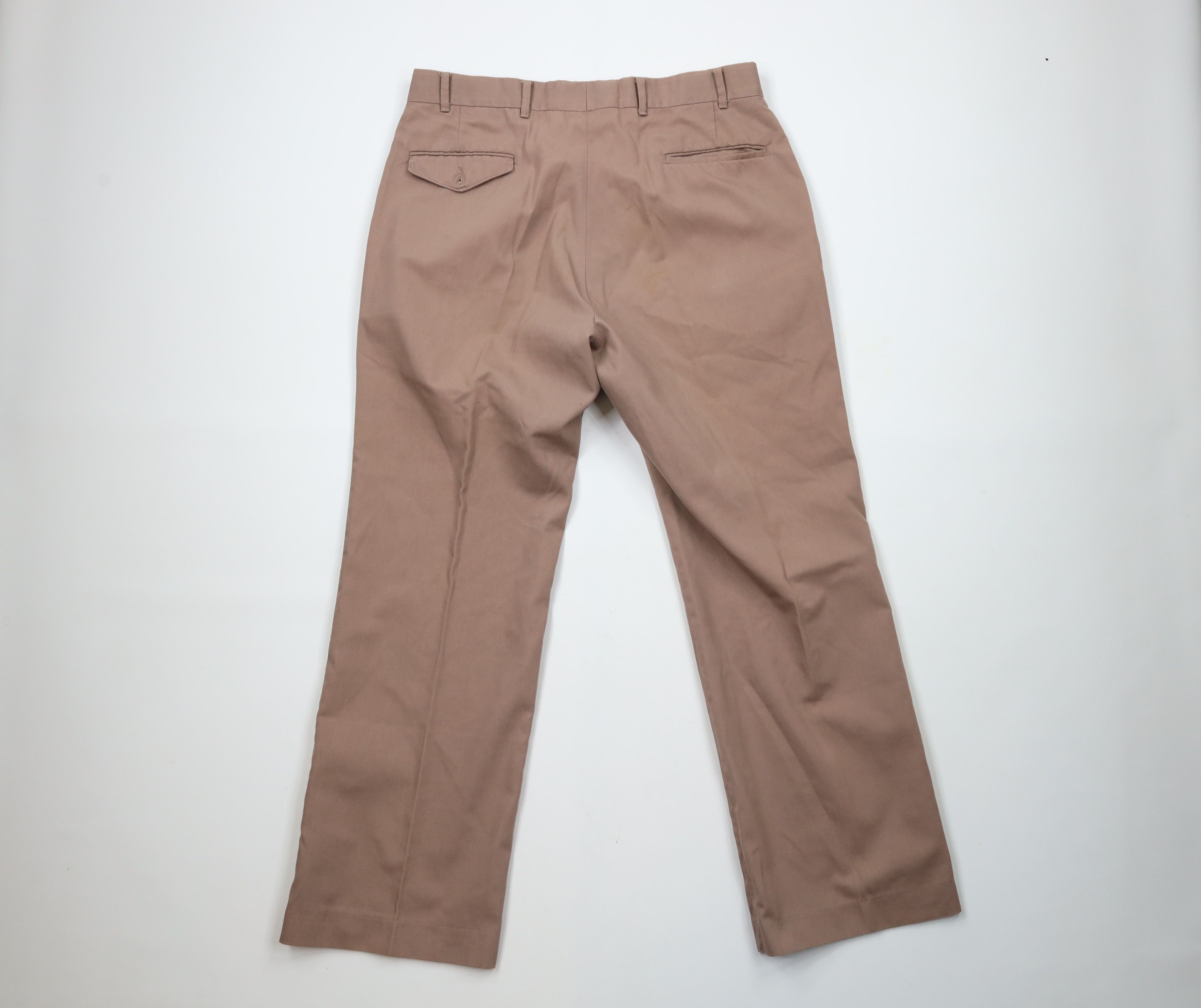 Vintage Vintage 70s Streetwear Wide Leg Bell Bottoms Chino Pants USA Size US 34 / EU 50 - 10 Thumbnail