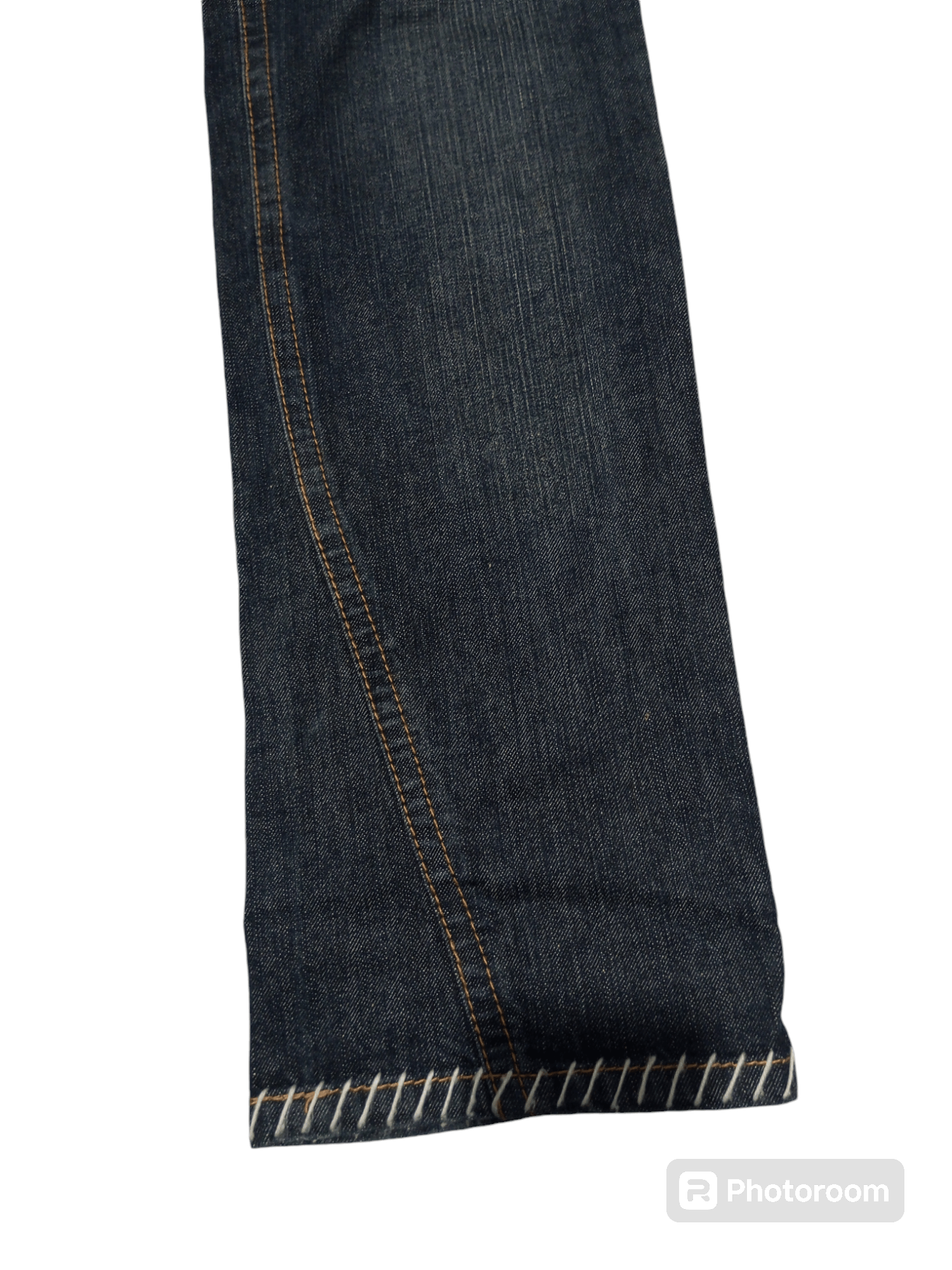 Hysteric Glamour Vintage Blue Moon blue fur pocket snow surf denim jeans Size US 31 - 9 Thumbnail