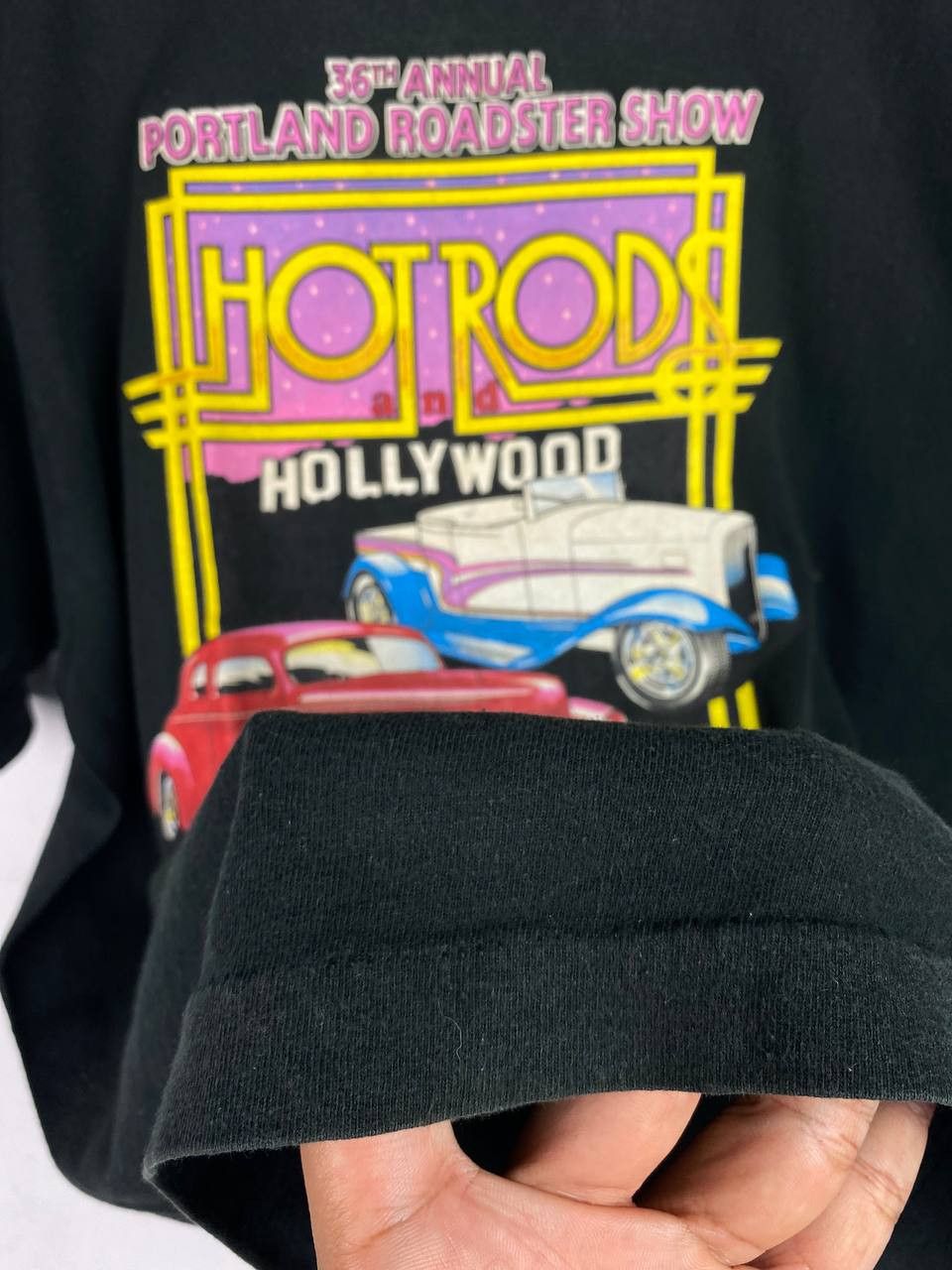 Vintage vintage 90s hot rod hall of fame tee nice design Size US L / EU 52-54 / 3 - 8 Thumbnail