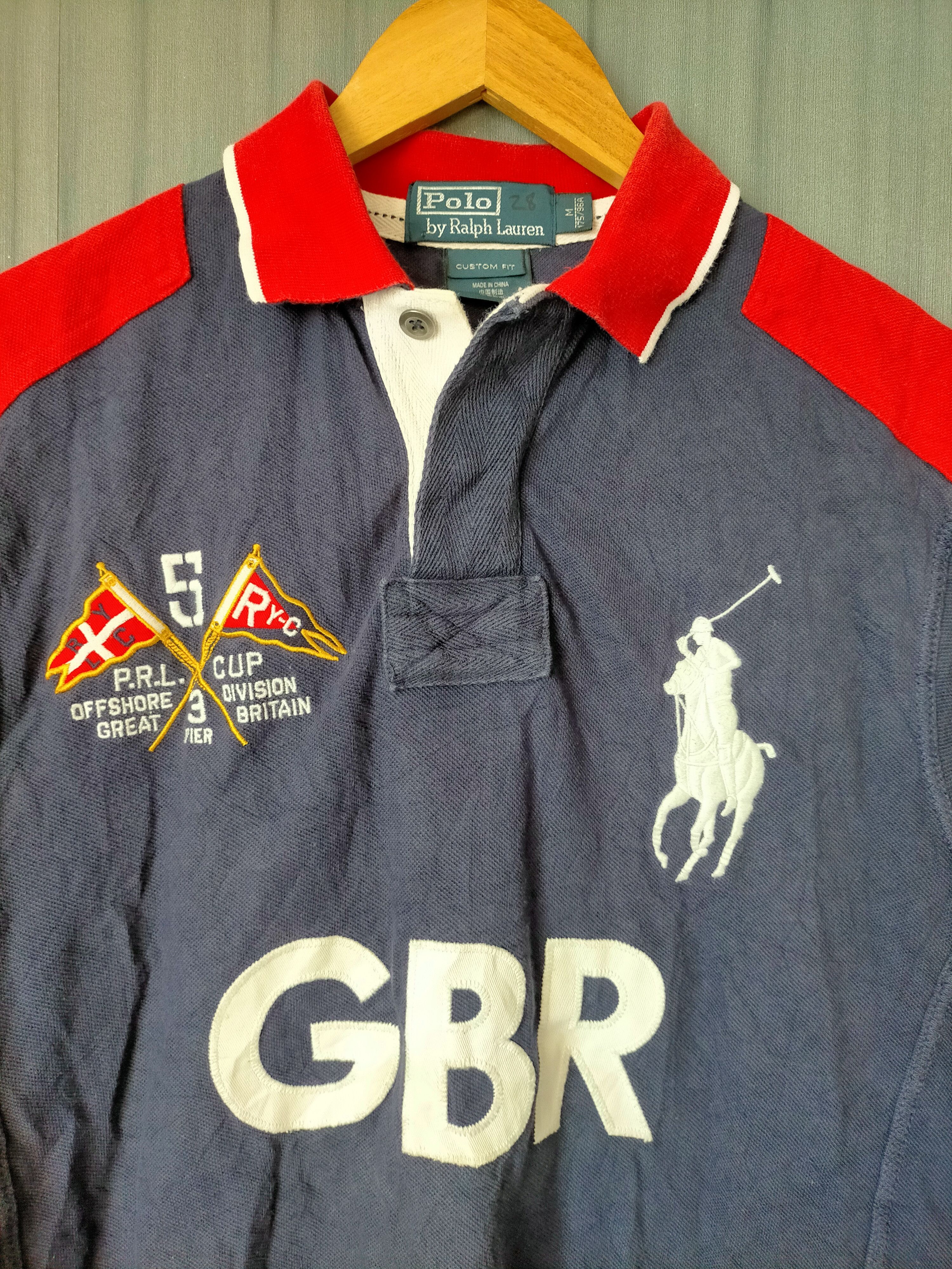 Polo Ralph Lauren Polo Ralph Lauren Great Britain Polo tee Size US M / EU 48-50 / 2 - 3 Thumbnail