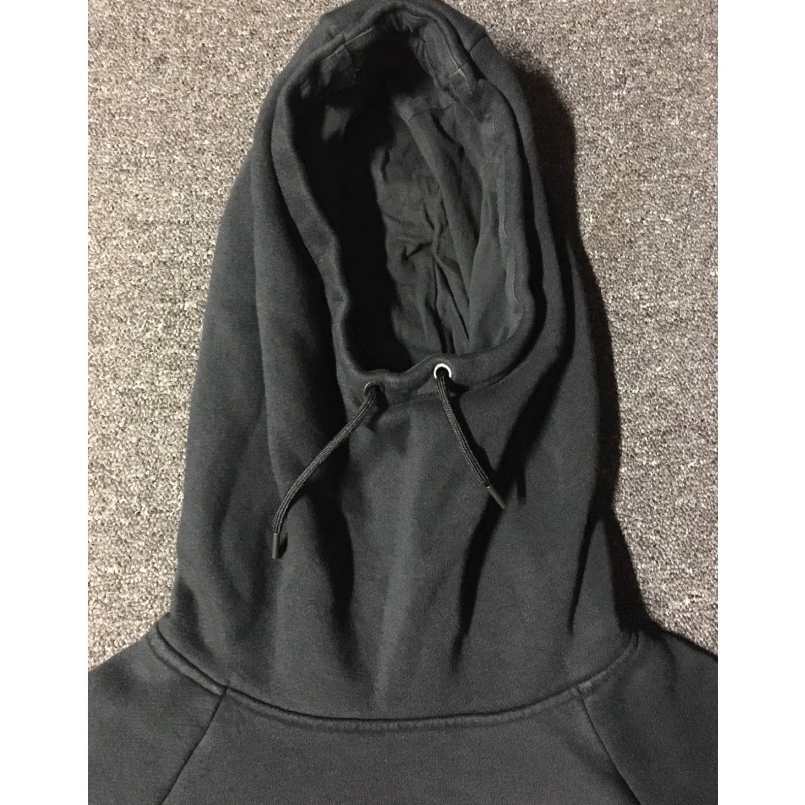 Nike Nike Swoosh Funnel Neck Hoodie M Women Black Sweatshirt Athletic Pullover 80s 90s Fashion Activewear Stadium Hip Hop Basketball Gym Vintage Size M / US 6-8 / IT 42-44 - 3 Thumbnail