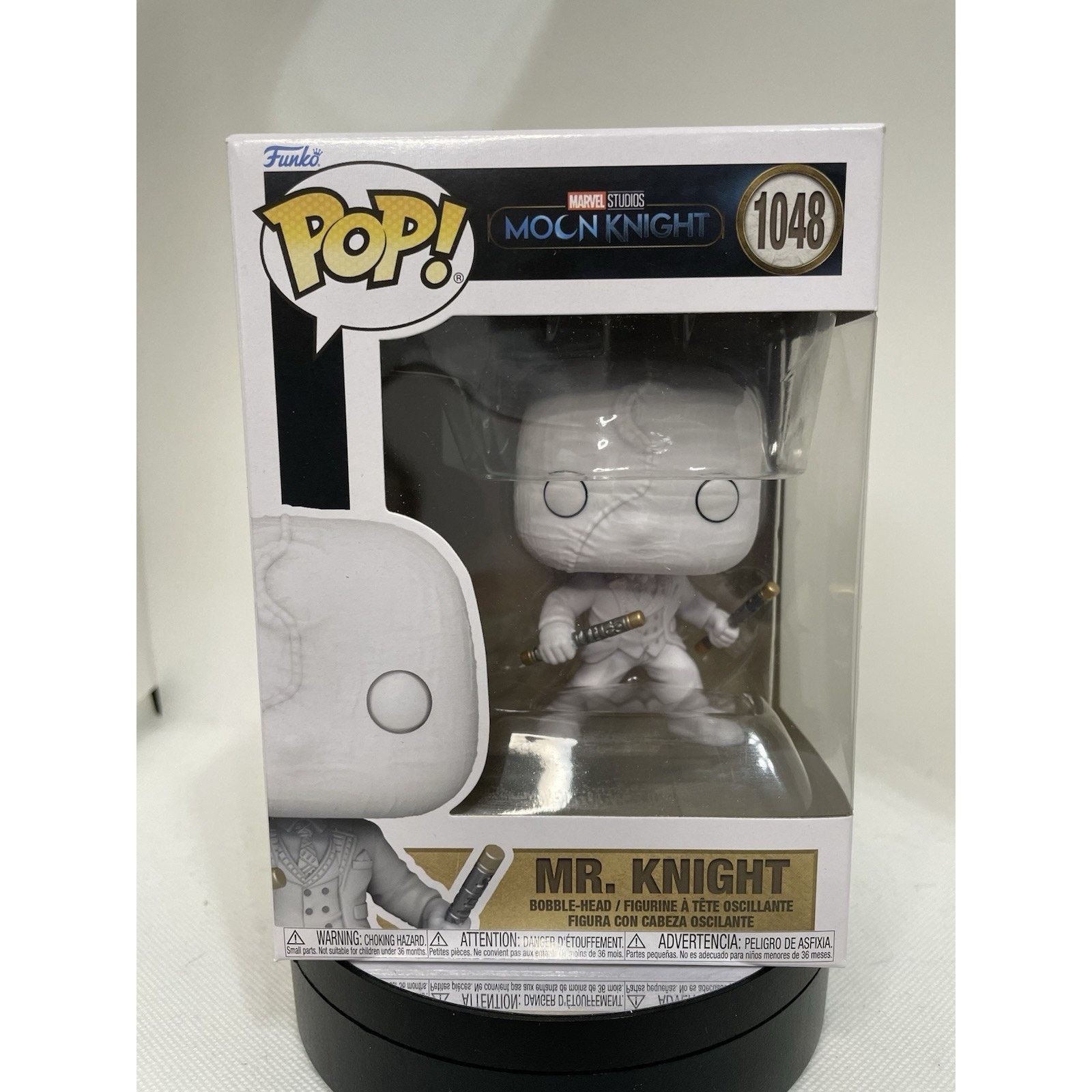 Marvel Comics Funko Pop! Mr. Knight #1048 - Moon Knight - Pop Protector Size ONE SIZE - 1 Thumbnail