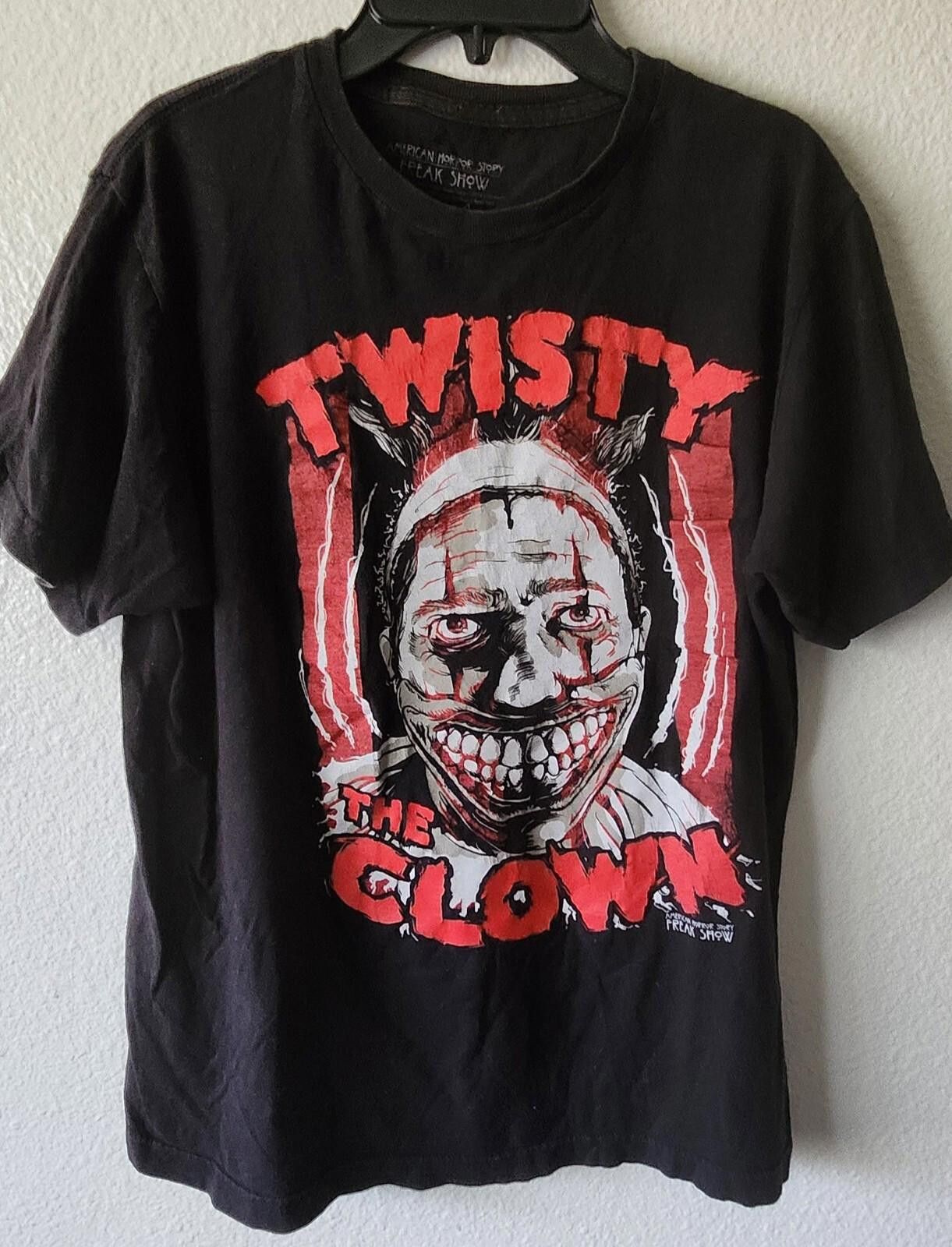 American Eagle Outfitters American Horror Story Freak Show ~ Black Twisty The Clown Size US M / EU 48-50 / 2 - 1 Thumbnail