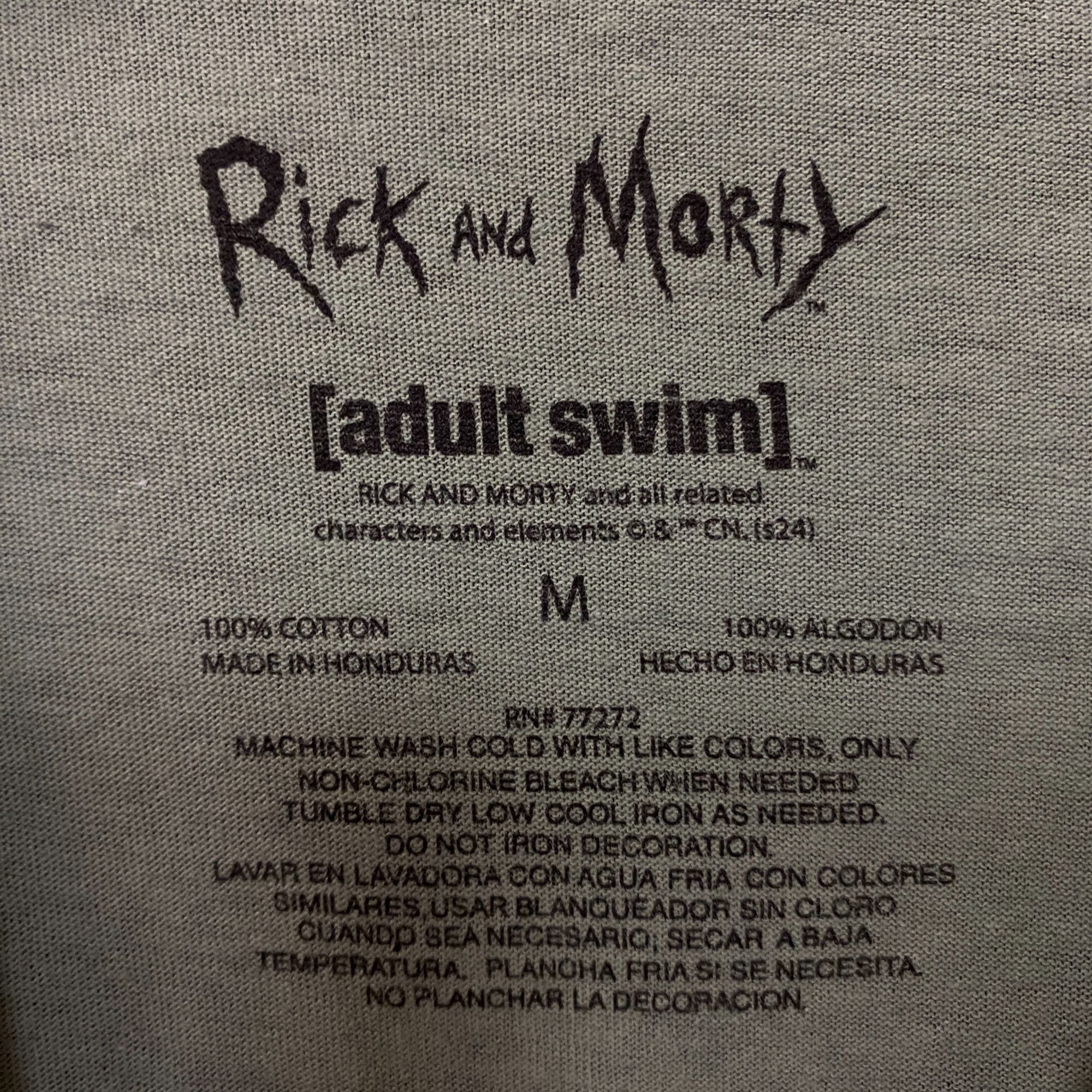 Other Rick and Morty Adult Swim Graphic T-Shirt Medium Size US M / EU 48-50 / 2 - 5 Thumbnail