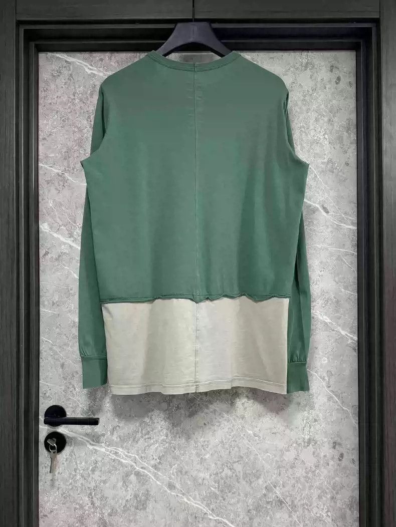 Rick Owens Rick Owens Rick Owens Spliced long sleeve T-shirt-2507 Size US L / EU 52-54 / 3 - 2 Thumbnail