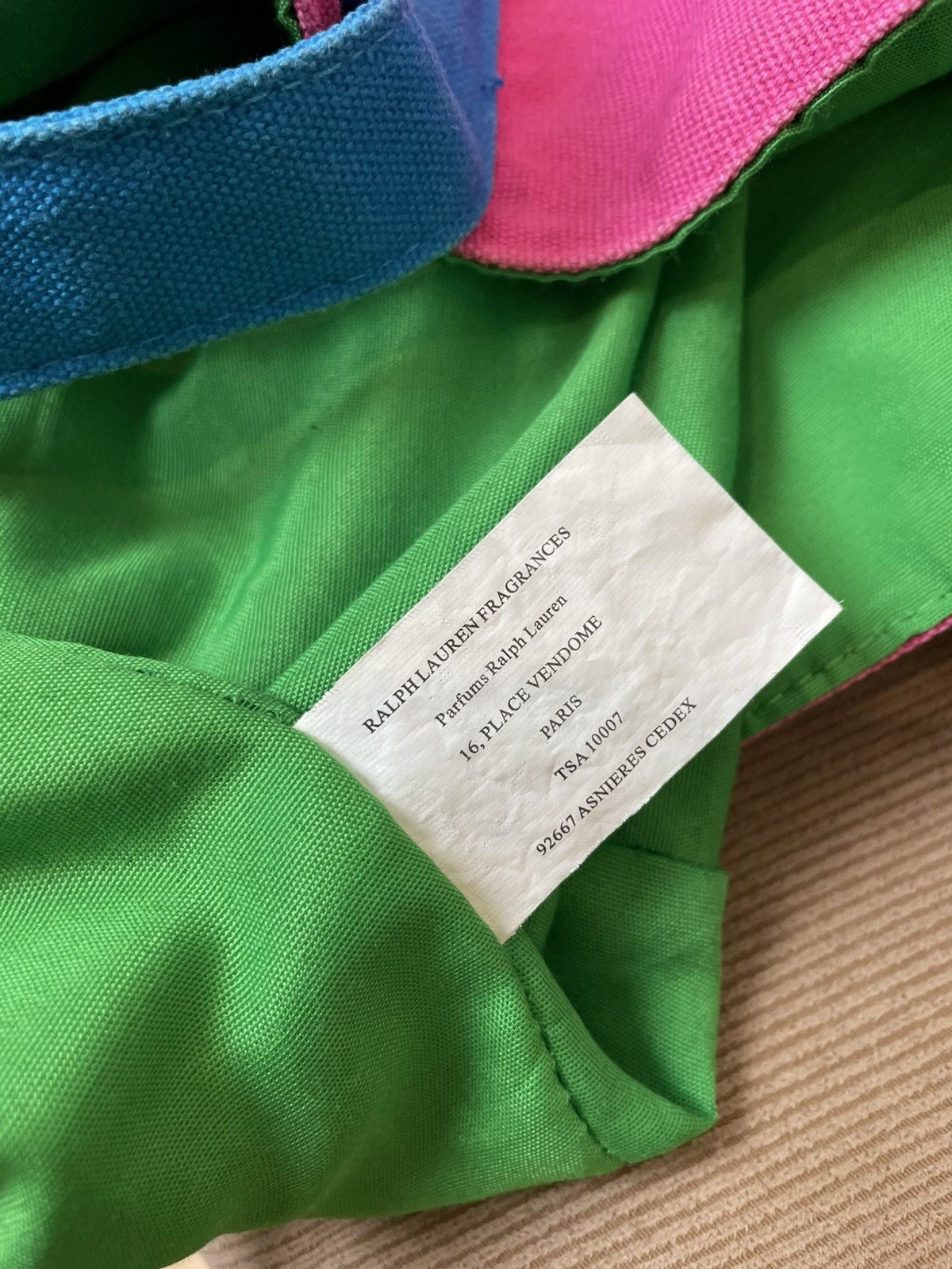 Designer × Polo Ralph Lauren × Ralph Lauren Vintage Polo Ralph Lauren Bucket Bag Beach Embroidered logo Size ONE SIZE - 11 Thumbnail