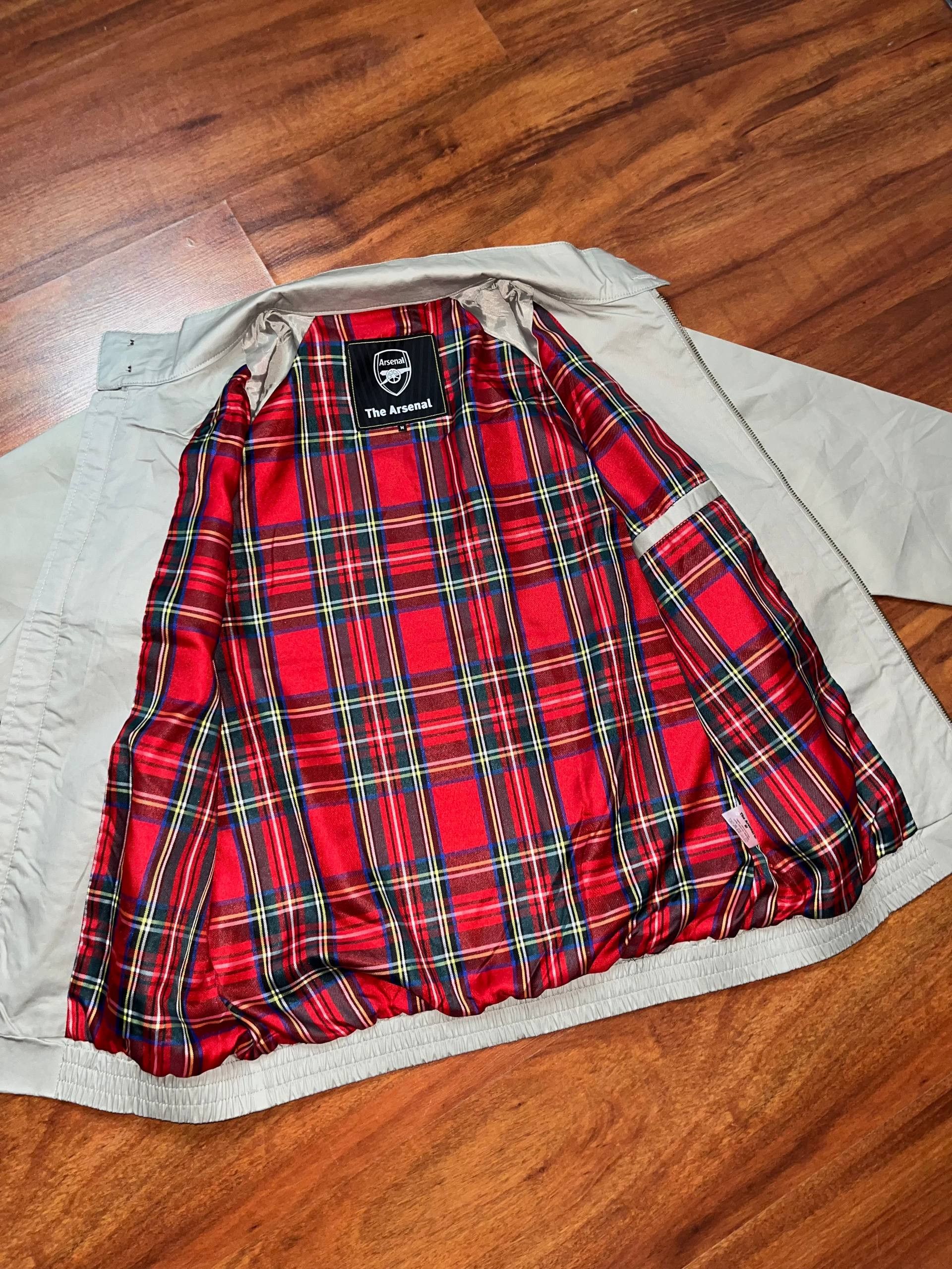 New England Outerwear Arsenal London England Checkered Harrington Jacket Size US M / EU 48-50 / 2 - 5 Thumbnail