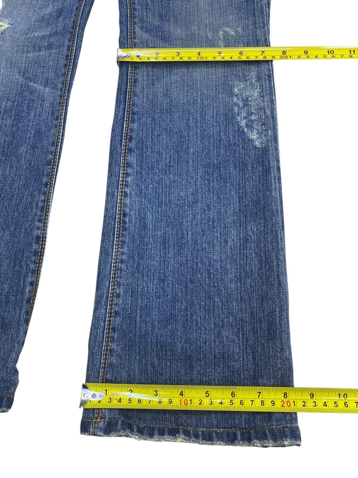 Japanese Brand Japanese Brand Whiskers Faded Wash Style Ripped Jeans Size US 28 / EU 44 - 8 Thumbnail