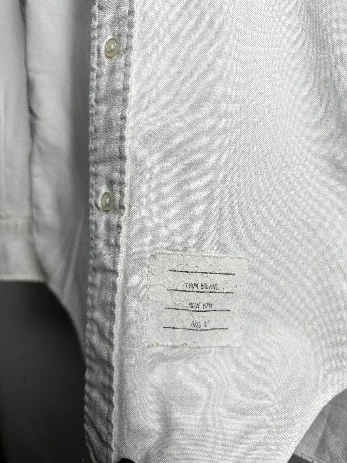 Thom Browne Thom Browne American Flag Oxford Button Shirt Size US S / EU 44-46 / 1 - 4 Thumbnail