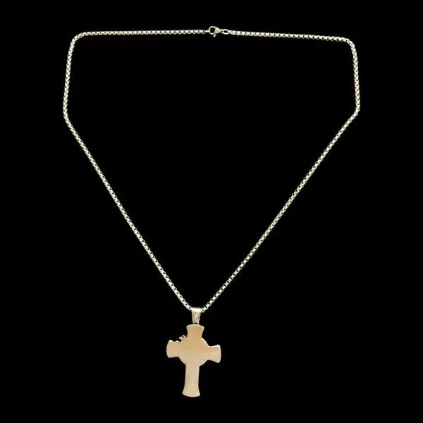 Jewelry Hirosue x Rieko Cross Pendant Necklace Jesus Chain Size ONE SIZE - 3 Thumbnail