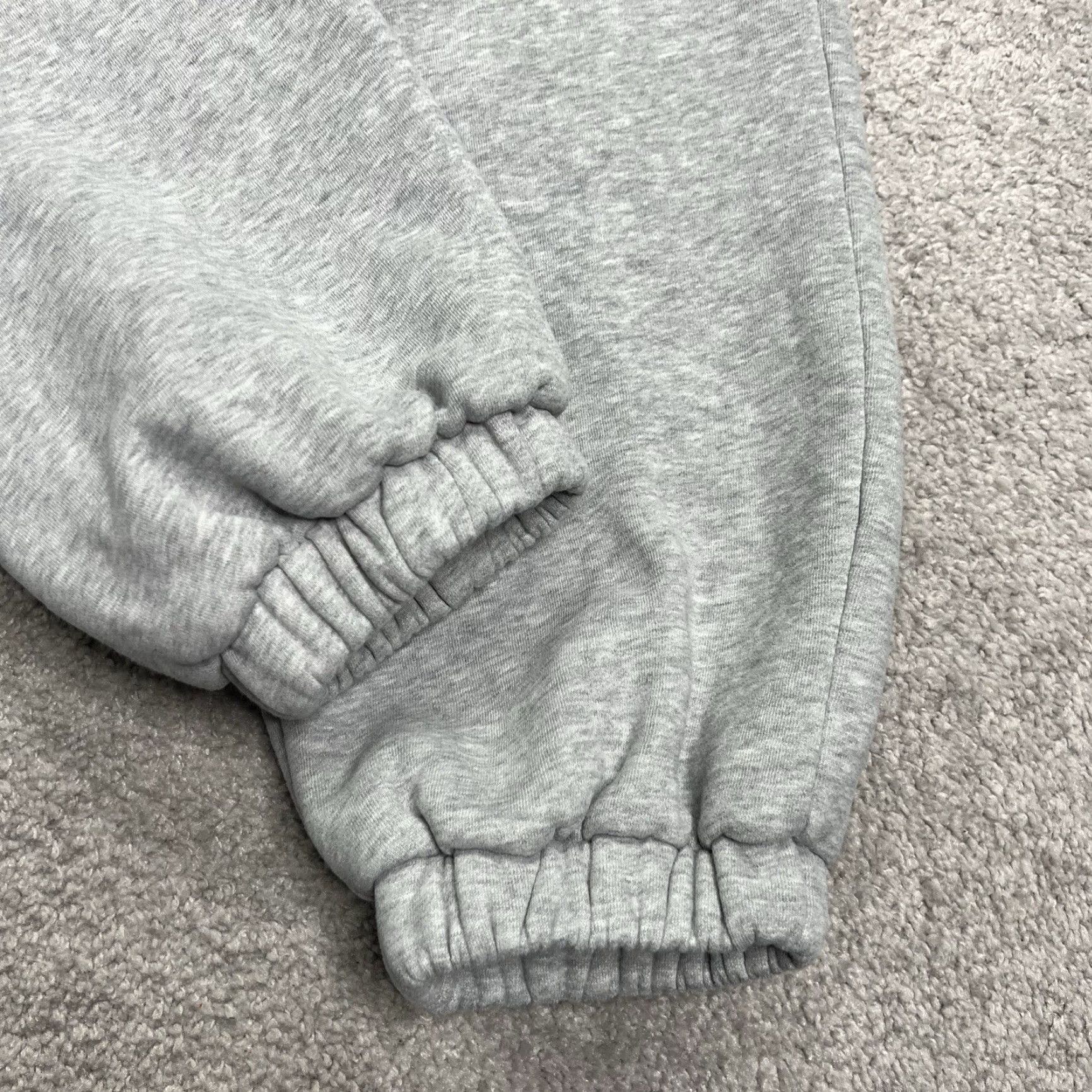Vintage Comfrt Sweatpants Adult Medium Gray Inseam 29” Jogger Pants Fleece Lined Elastic Waist Pockets Size 32" / US 10 / IT 46 - 4 Thumbnail