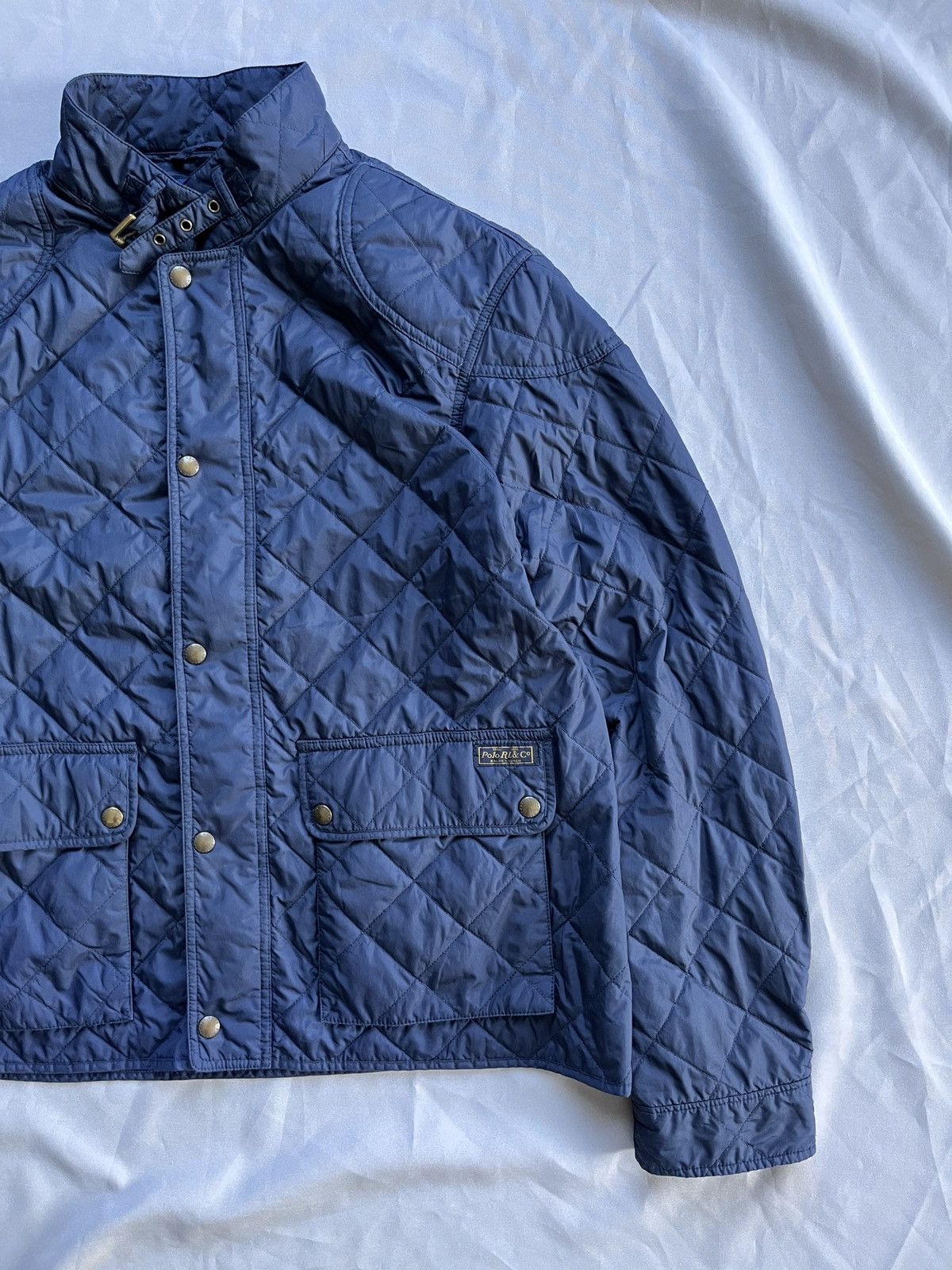 Polo Ralph Lauren PRL Blue Quilted Light Jacket Size US XL / EU 56 / 4 - 3 Thumbnail