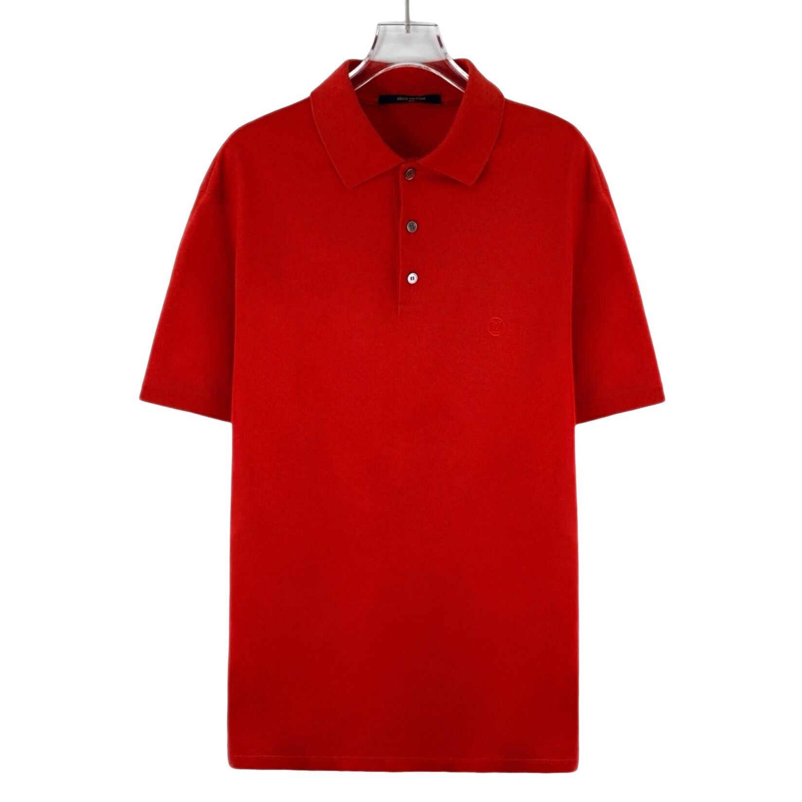 Louis Vuitton Louis Vuitton Red Badge Cotton Polo Shirt Size M Size US M / EU 48-50 / 2 - 1 Thumbnail