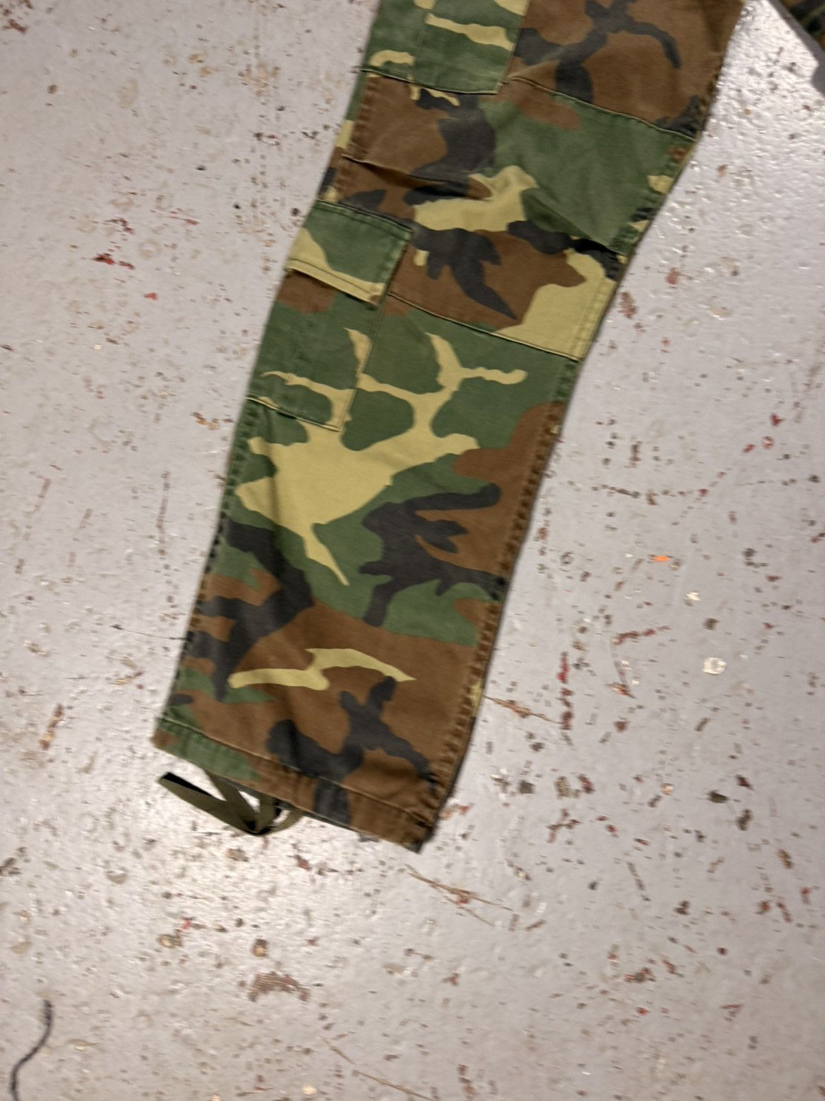 Other Vintage Dark Green USA Army Cargo Pants Size US 30 / EU 46 - 3 Thumbnail