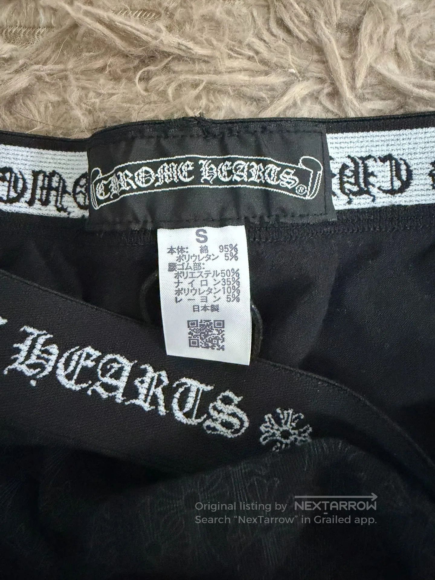 Chrome Hearts Chrome Hearts Black Cross Pattern Leggings. Size 24" / US 00 / IT 34 - 3 Thumbnail