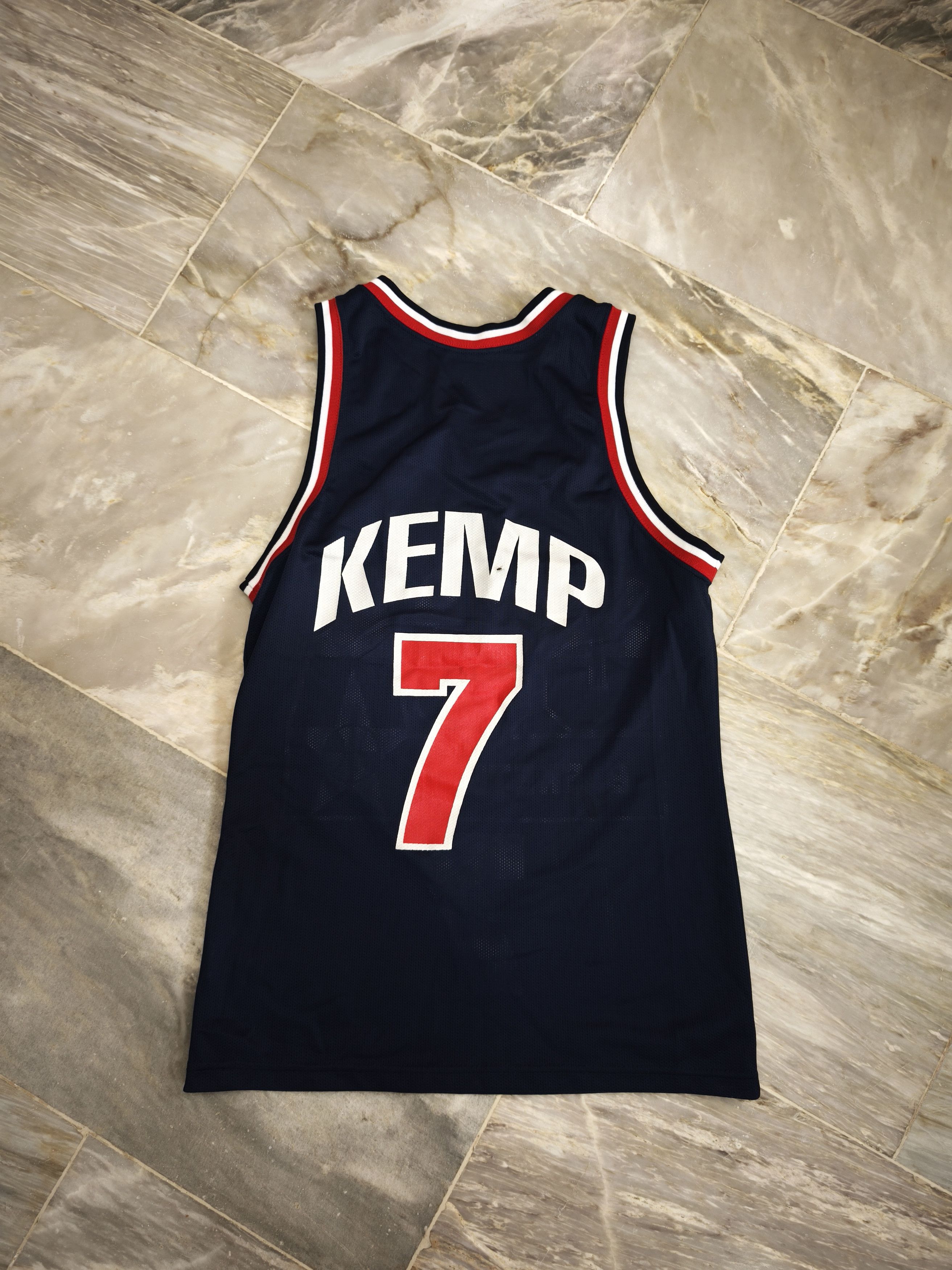 NBA Vintage Champion Team USA - Shawn Kemp #7 Size US S / EU 44-46 / 1 - 4 Thumbnail