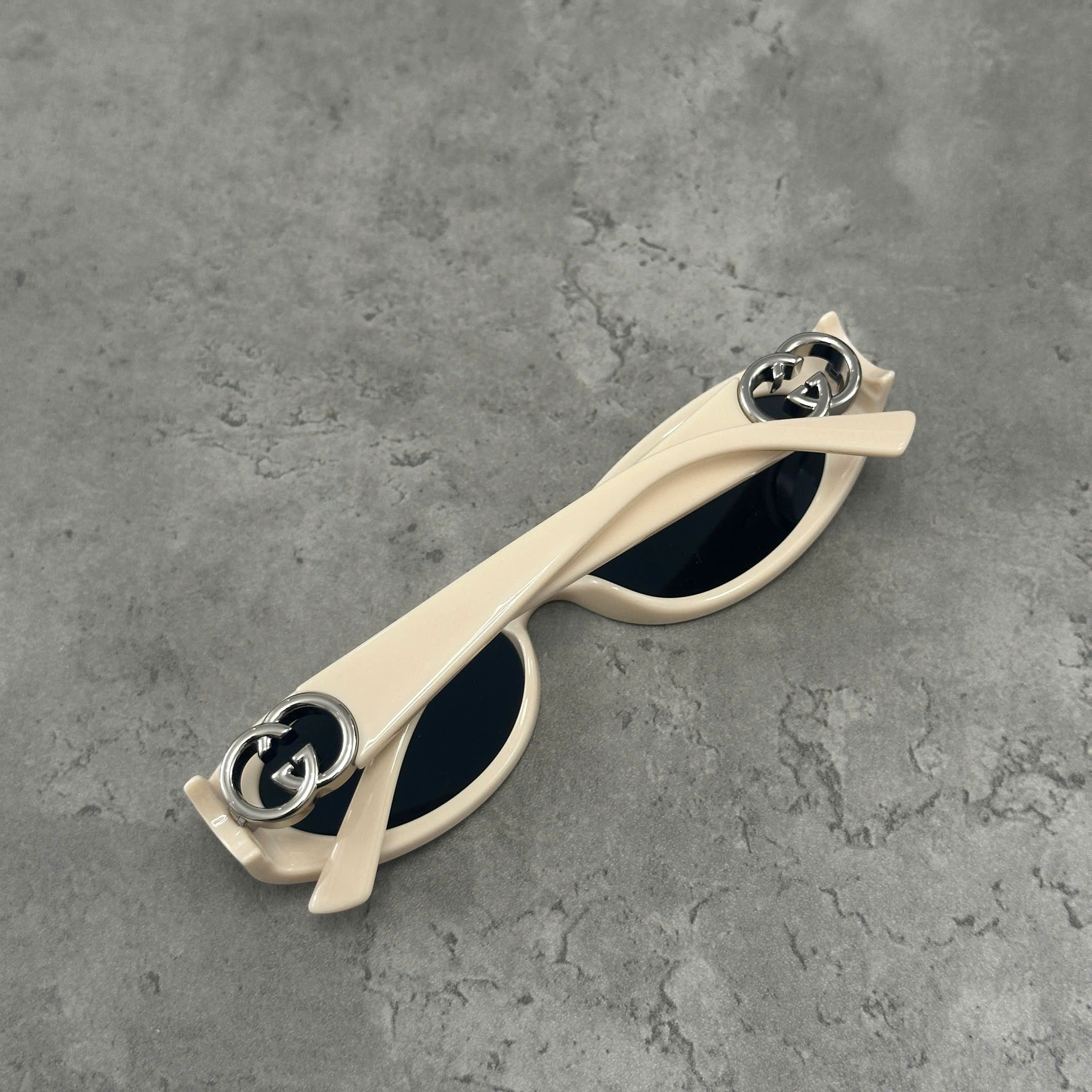 Gucci GUCCI GG1660S 004 Sunglasses GREY Size ONE SIZE - 3 Thumbnail