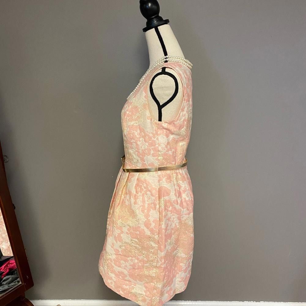 Elie Tahari Tahari formal dress with belt Size M / US 6-8 / IT 42-44 - 2 Thumbnail