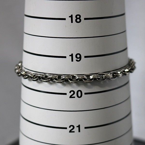 Chrome Hearts Chrome Hearts Paper Chain Bracelet - 8 Inch Size ONE SIZE - 3 Thumbnail