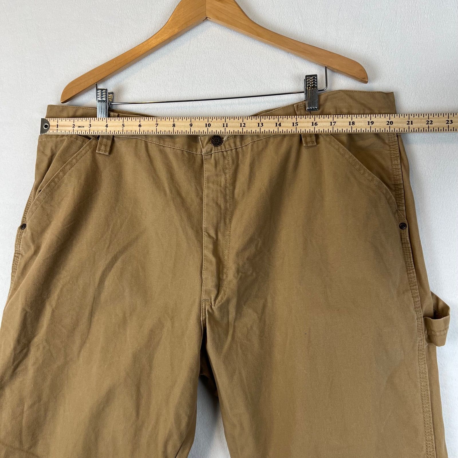 Wrangler Wrangler Pants Mens 42x32 Carpenter Utility Workwear Size US 42 / EU 58 - 6 Thumbnail
