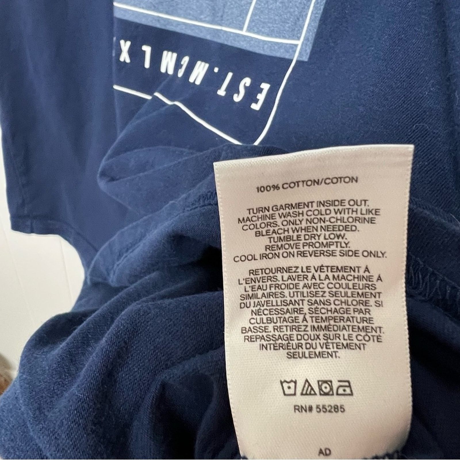 Express Express Navy NYC Logo Graphic Tee Shirt Men’s Size XL Size US XL / EU 56 / 4 - 6 Thumbnail
