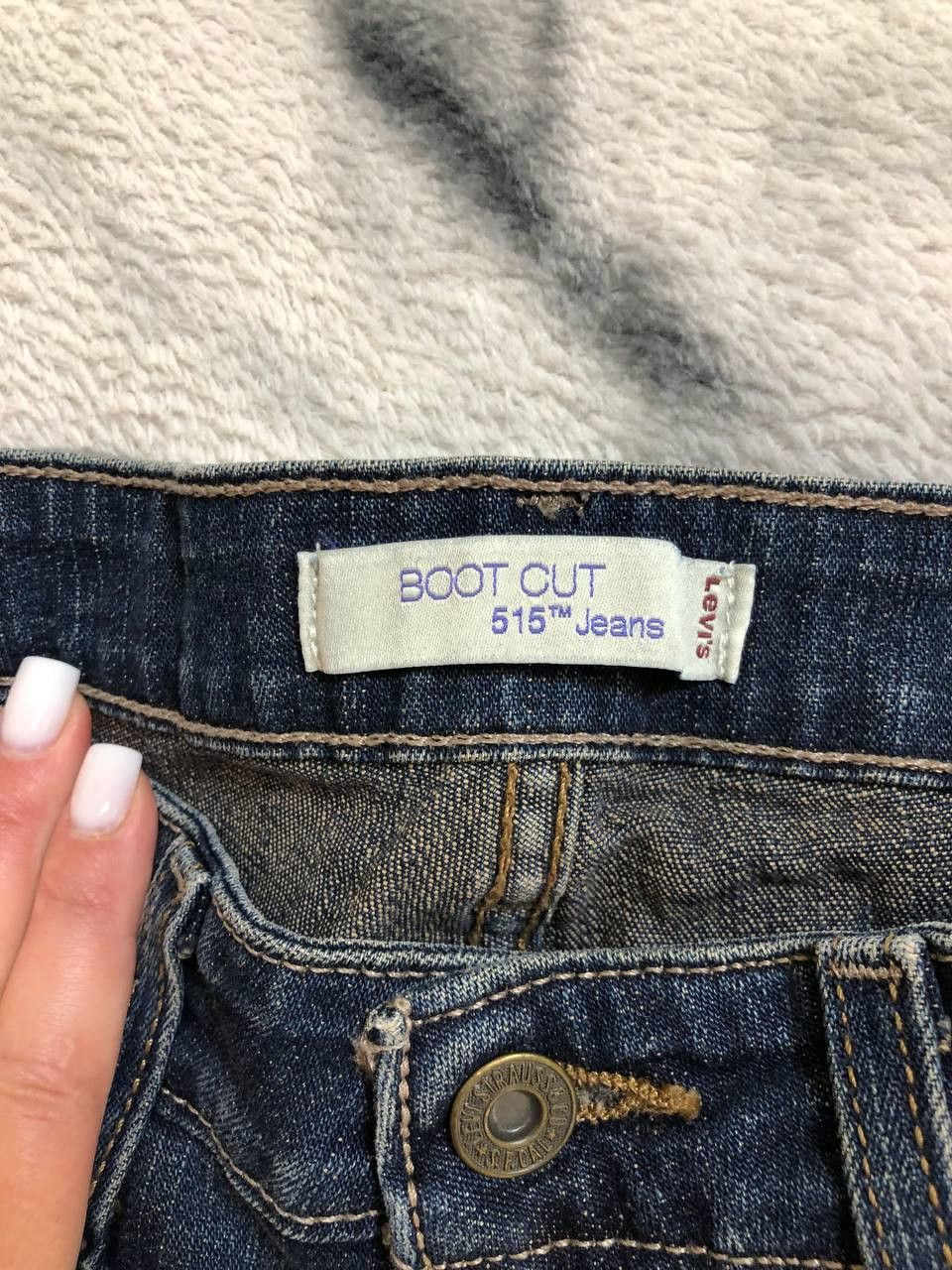 Levi's Levis Bootcut Jeans Womens Mid Rise Denim Size 28" / US 6 / IT 42 - 2 Thumbnail