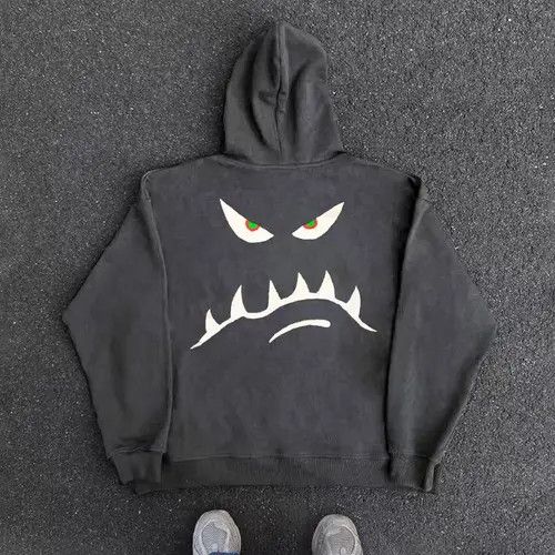 Japanese Brand Vintage Street Hip Hop Fun Design Hooded Sweatshirt Size US XL / EU 56 / 4 - 1 Thumbnail