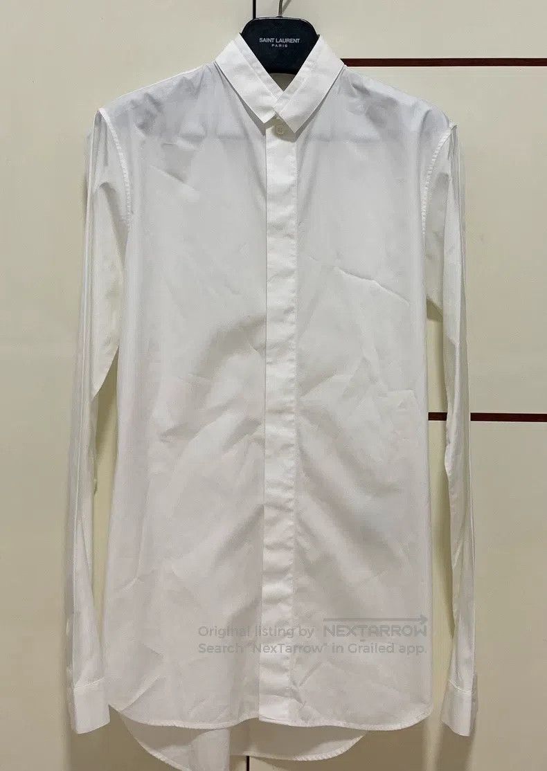Dior Dior size 37 White French Collar Shirt Size US S / EU 44-46 / 1 - 1 Thumbnail