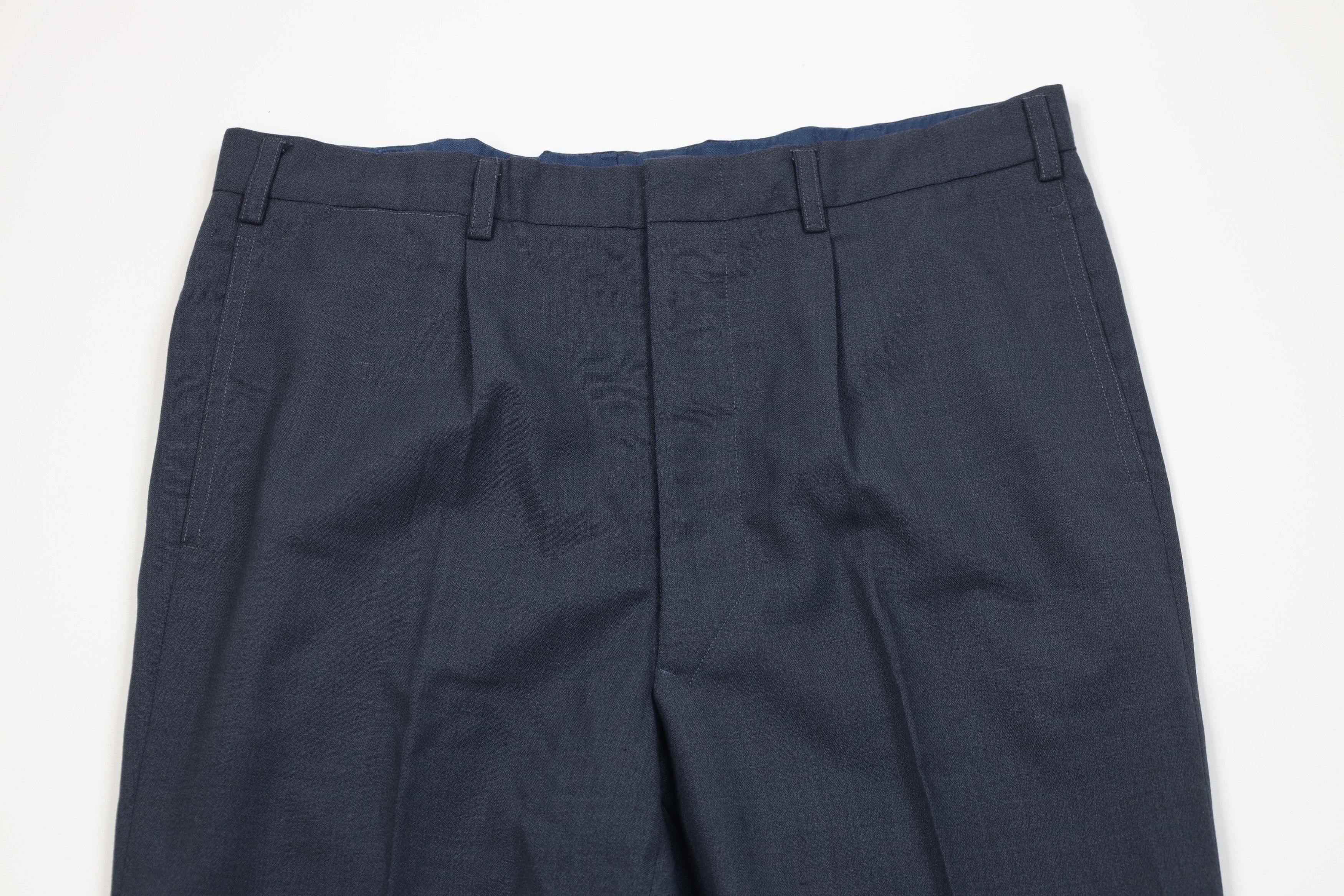 Vintage Vintage 30s 40s Streetwear Knit Chino Pants Button Fly USA Size US 34 / EU 50 - 2 Thumbnail