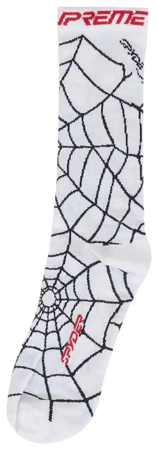 Spyder × Supreme Supreme x Spyder Crew Socks L/XL (1 Pack) White - US Size ONE SIZE - 3 Thumbnail