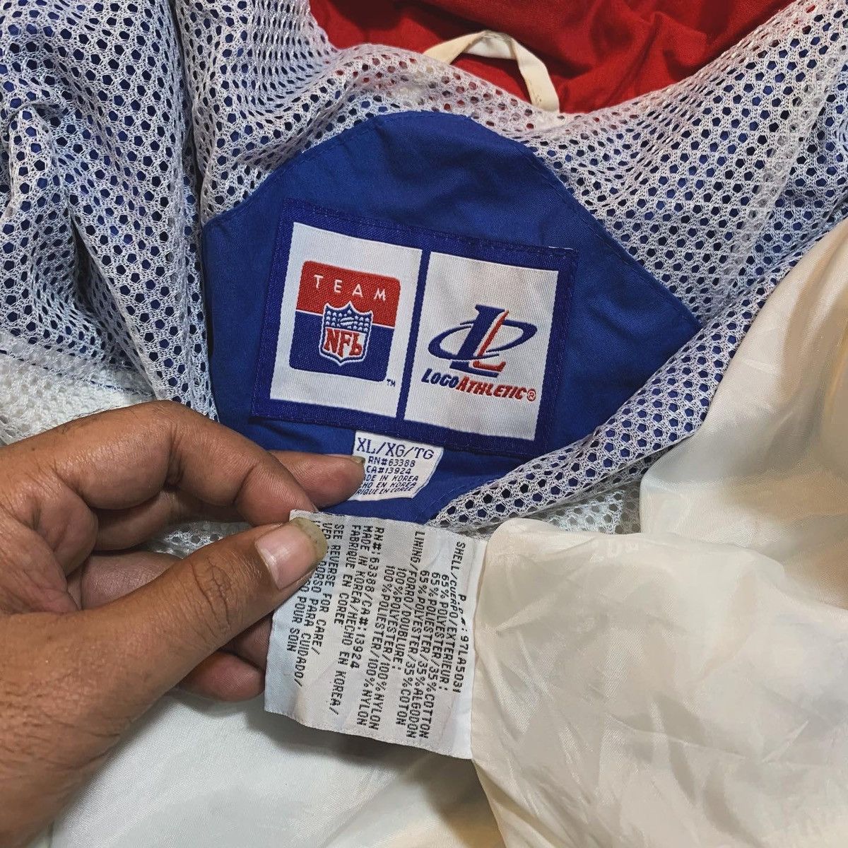 Jeff Hamilton × NFL Vintage NFL SuperBowl Jacket 🧥 Size US XL / EU 56 / 4 - 6 Thumbnail