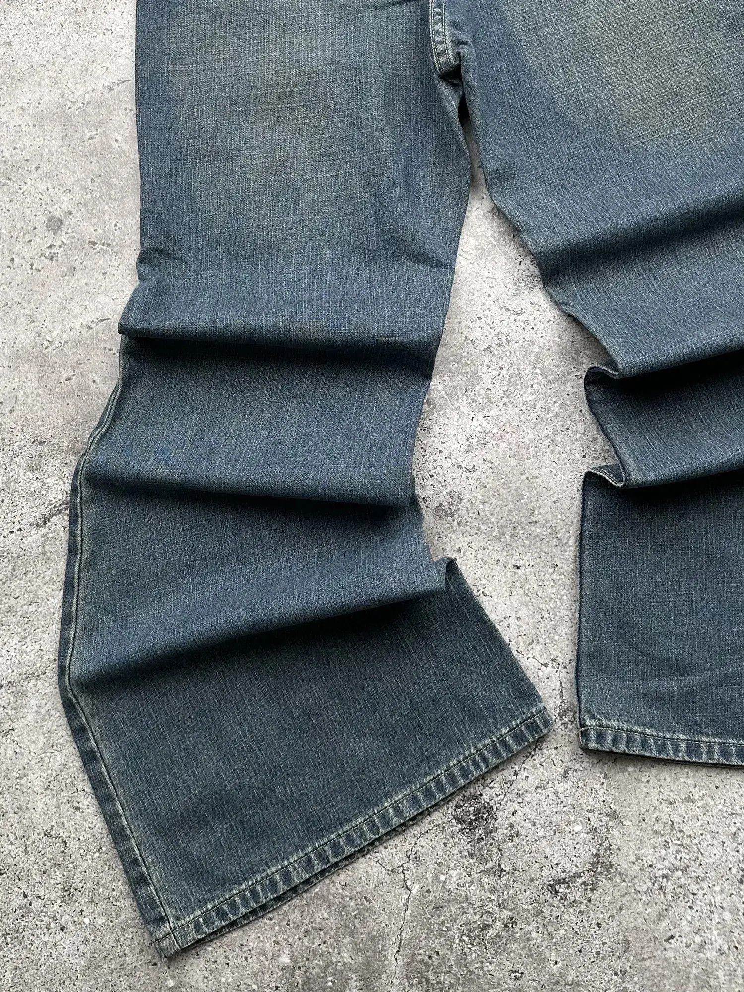 Japanese Brand Vintage Super Flare Jeans C242(V580) Size US 28 / EU 44 - 7 Thumbnail