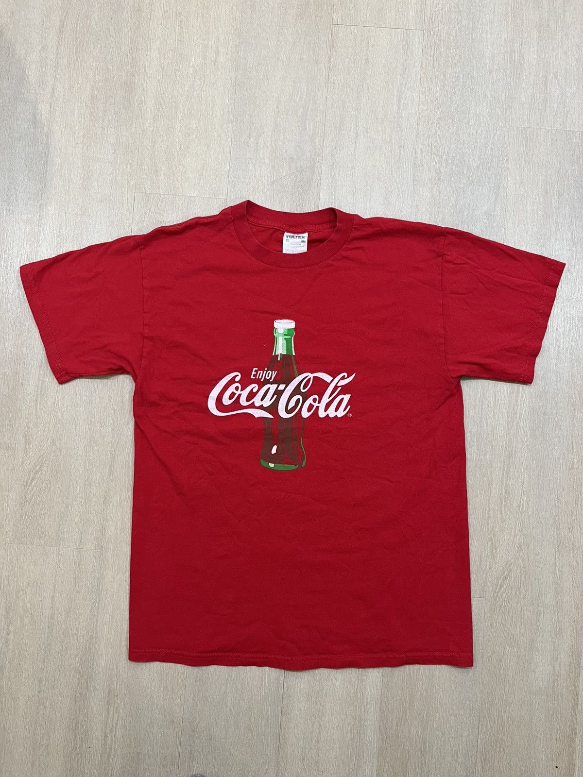 Tultex Vintage Coca-Cola Shirt Size US L / EU 52-54 / 3 - 1 Thumbnail