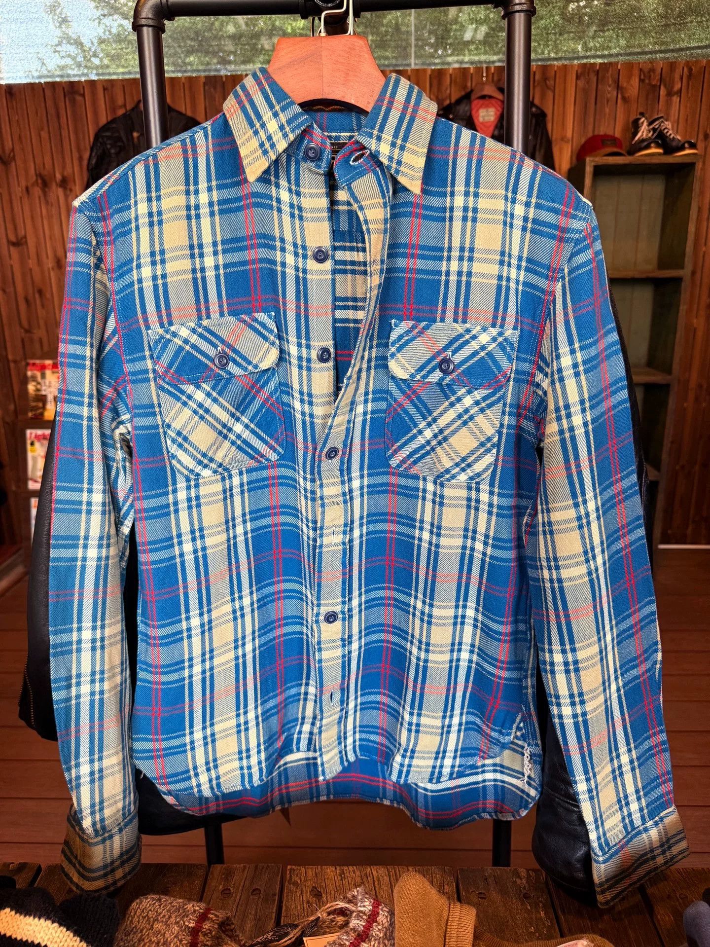 Other PDL Blue White Plaid Shirt Size XS / US 0-2 / IT 36-38 - 1 Thumbnail