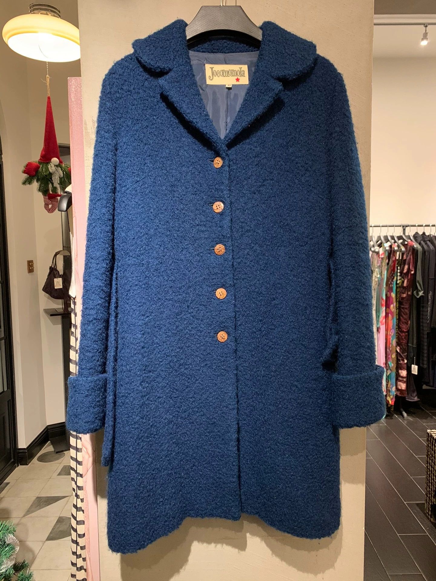 Other Jocomomola Royal Blue Wool Coat Size 40 Size S / US 4 / IT 40 - 7 Thumbnail