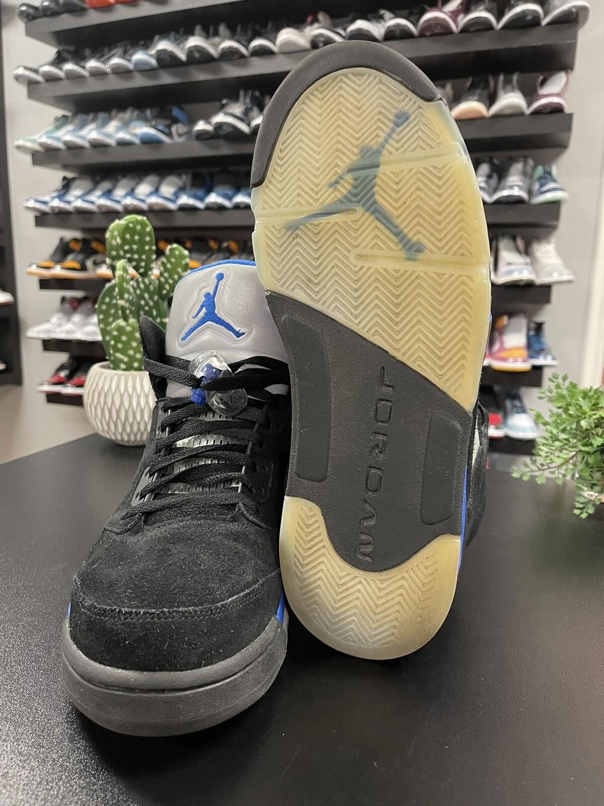 Nike Size 12 - Nike Air Jordan 5 Racer Blue CT4838-004 OG V Retro Size US 12 / EU 45 - 8 Thumbnail