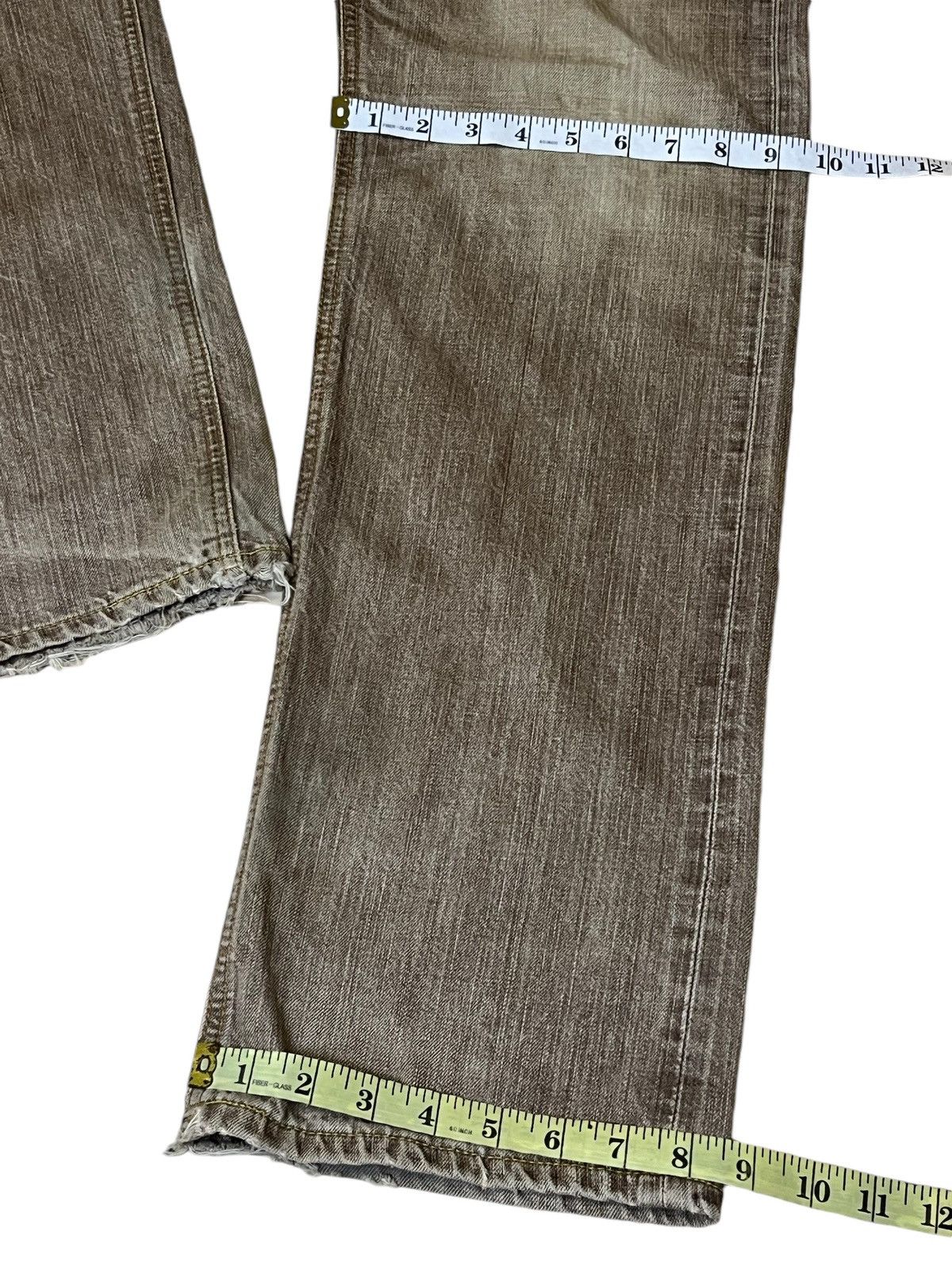 Edwin SICK🔥VINTAGE EDWIN 505V DISTRESSED REDLINE SELVEDGE JEANS Size US 32 / EU 48 - 16 Thumbnail