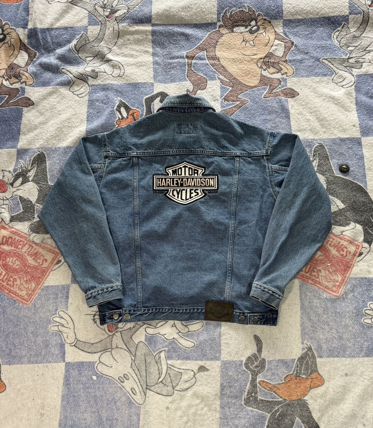 Harley Davidson Harley denim trucker jacket Size US M / EU 48-50 / 2 - 1 Thumbnail