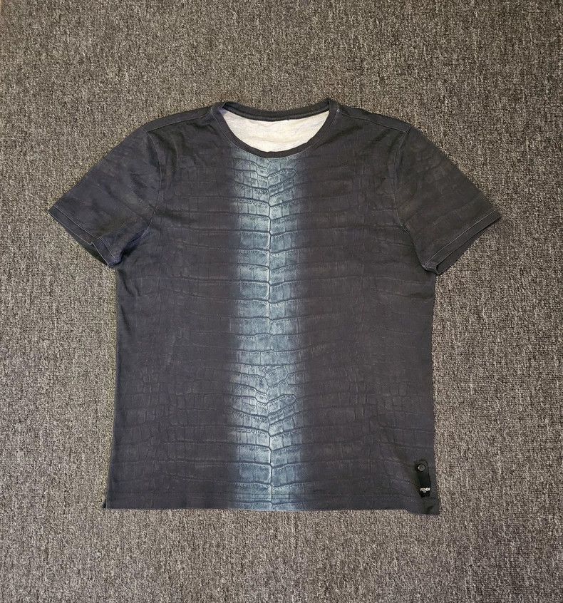 Fendi Fendi Short Sleeve Tie-Dye T-Shirt-yf Size US L / EU 52-54 / 3 - 1 Thumbnail