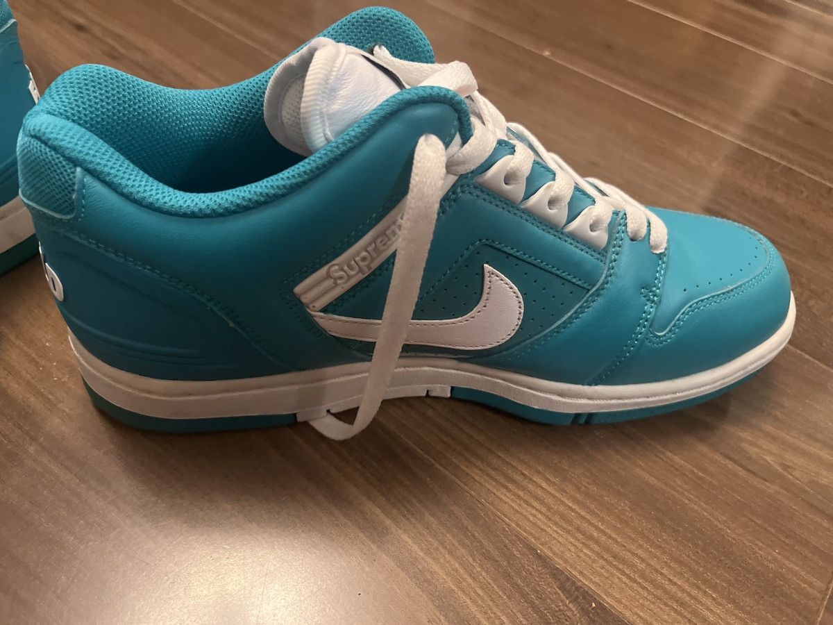 Nike Supreme Nike sb airforce 2 low teal Size US 8.5 / EU 41-42 - 4 Thumbnail