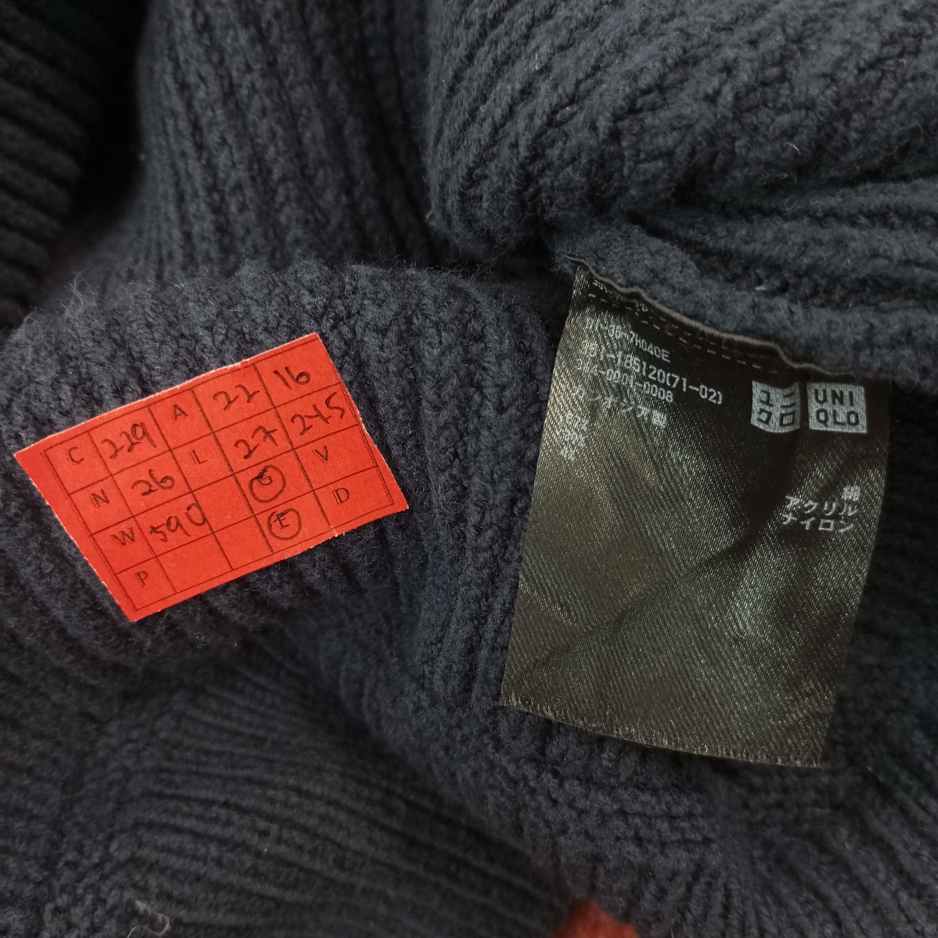 Japanese Brand × Uniqlo × Vintage Uniqlo X Custom Undercover Logo Style Knitwear c229n26 Size US M / EU 48-50 / 2 - 7 Thumbnail