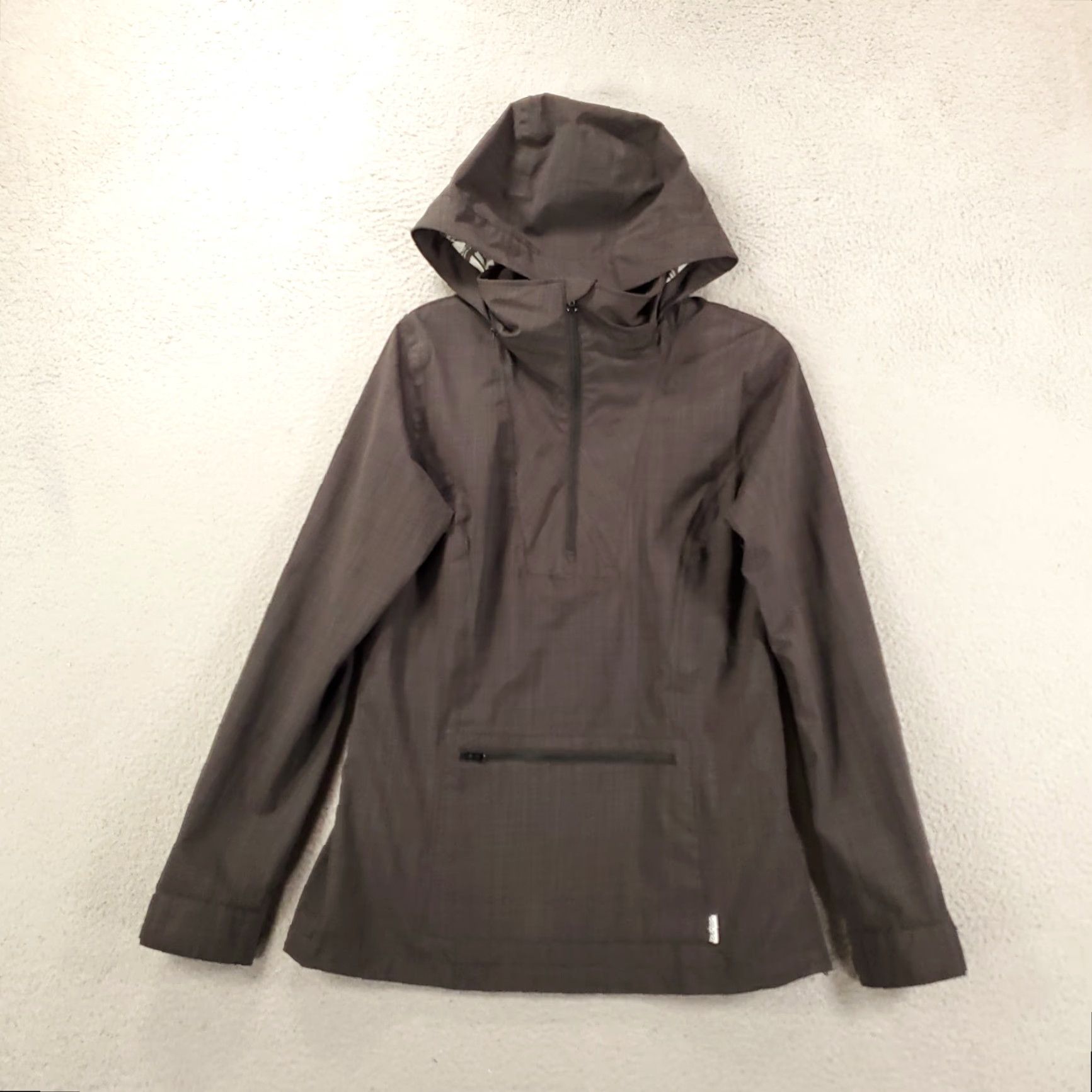 Burton Burton Hoodie Womens S Gray Lotus Pullover Jacket Zip Hood Packable Windbreaker Casual Outdoor Fall Spring Winter Size S / US 4 / IT 40 - 2 Thumbnail