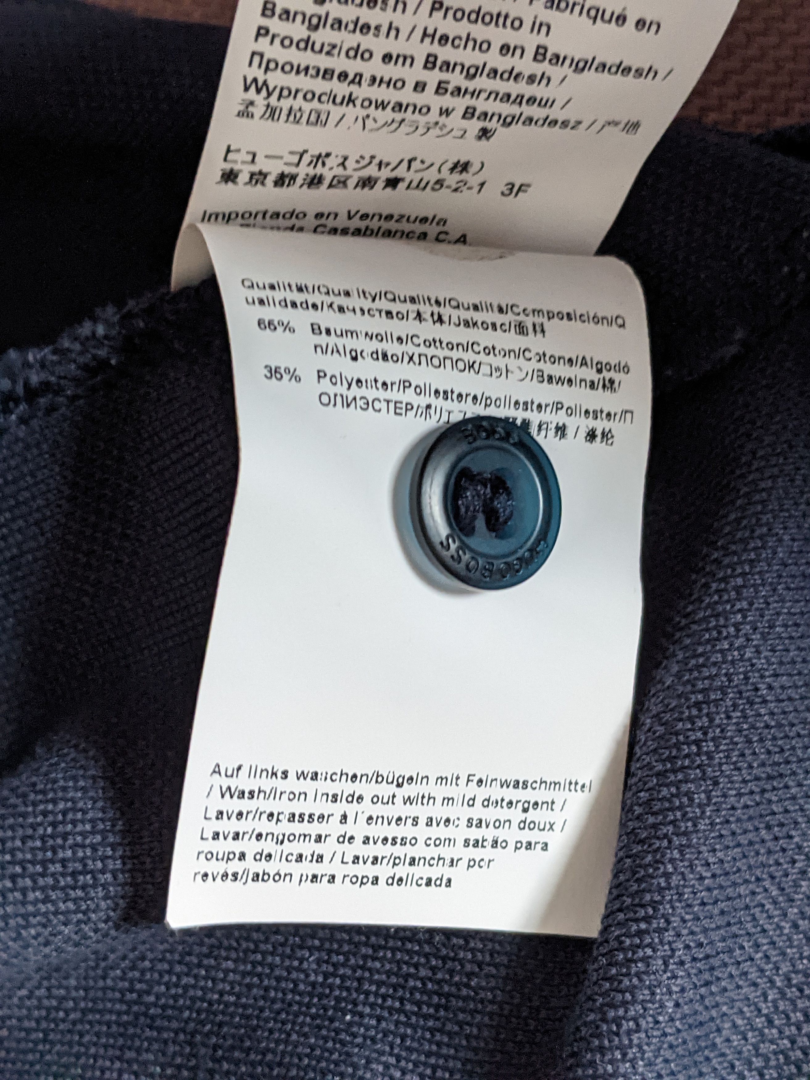 Hugo Boss Hugo Boss Mens Polo size XL Size US XL / EU 56 / 4 - 22 Thumbnail