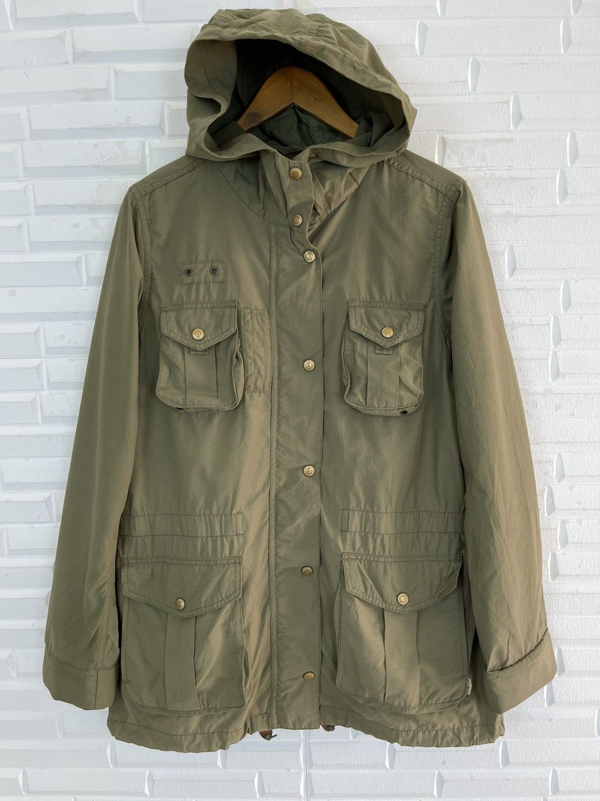 Polo Ralph Lauren Vintage POLO Ralph Lauren Outdoor Jacket Hoodie Size M / US 6-8 / IT 42-44 - 2 Thumbnail