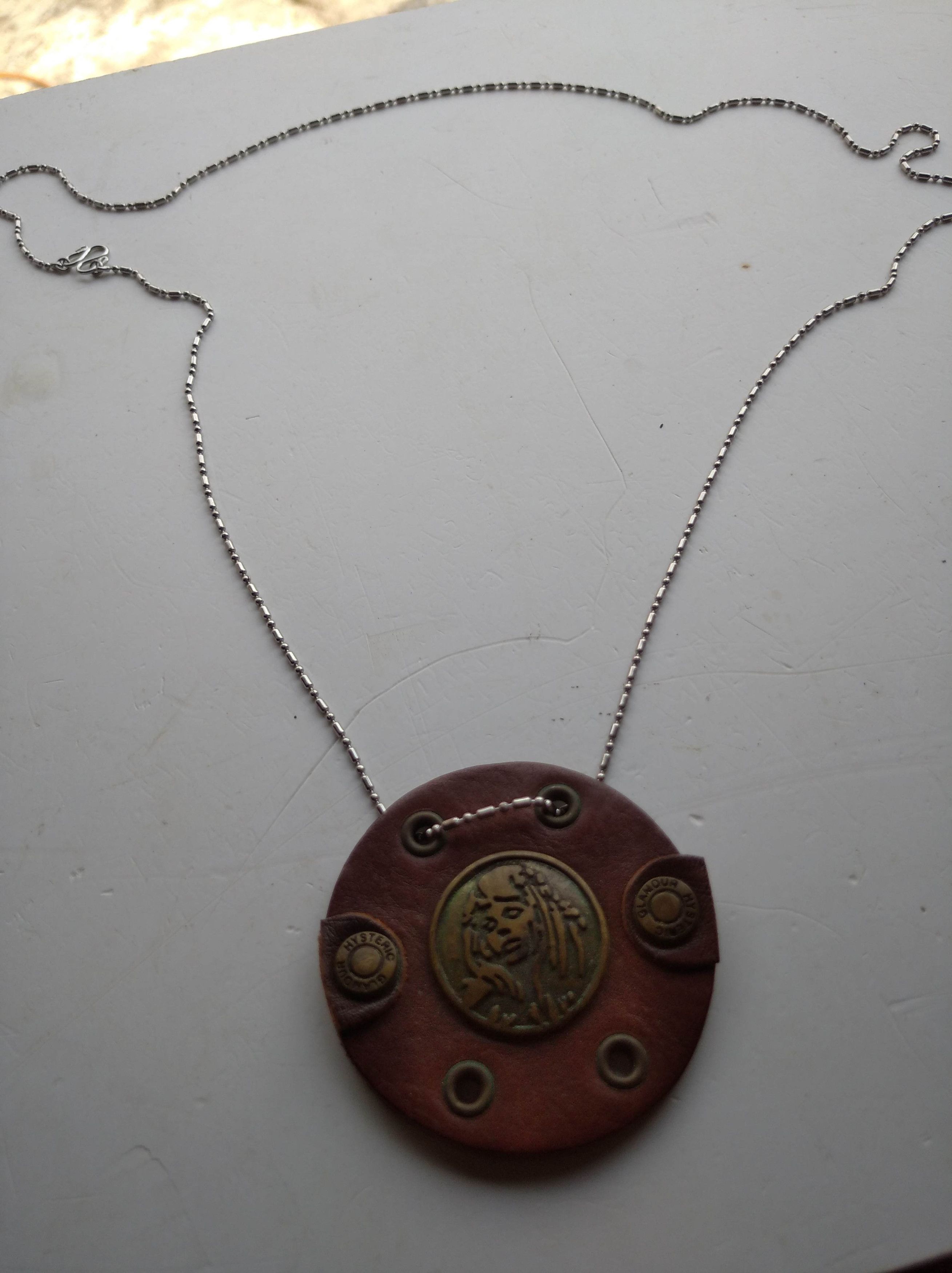 Handmade × Hysteric Glamour × If Six Was Nine Hysteric glamour play girl logo necklace Size ONE SIZE - 2 Thumbnail