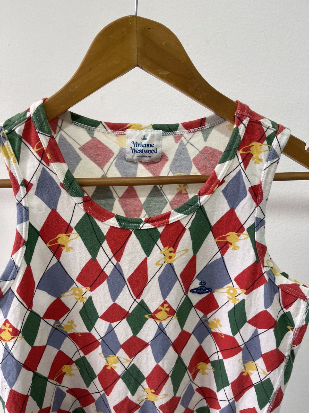 Vivienne Westwood Vivienne Westwood Fullpriny Orb Tank Top Size US S / EU 44-46 / 1 - 4 Thumbnail