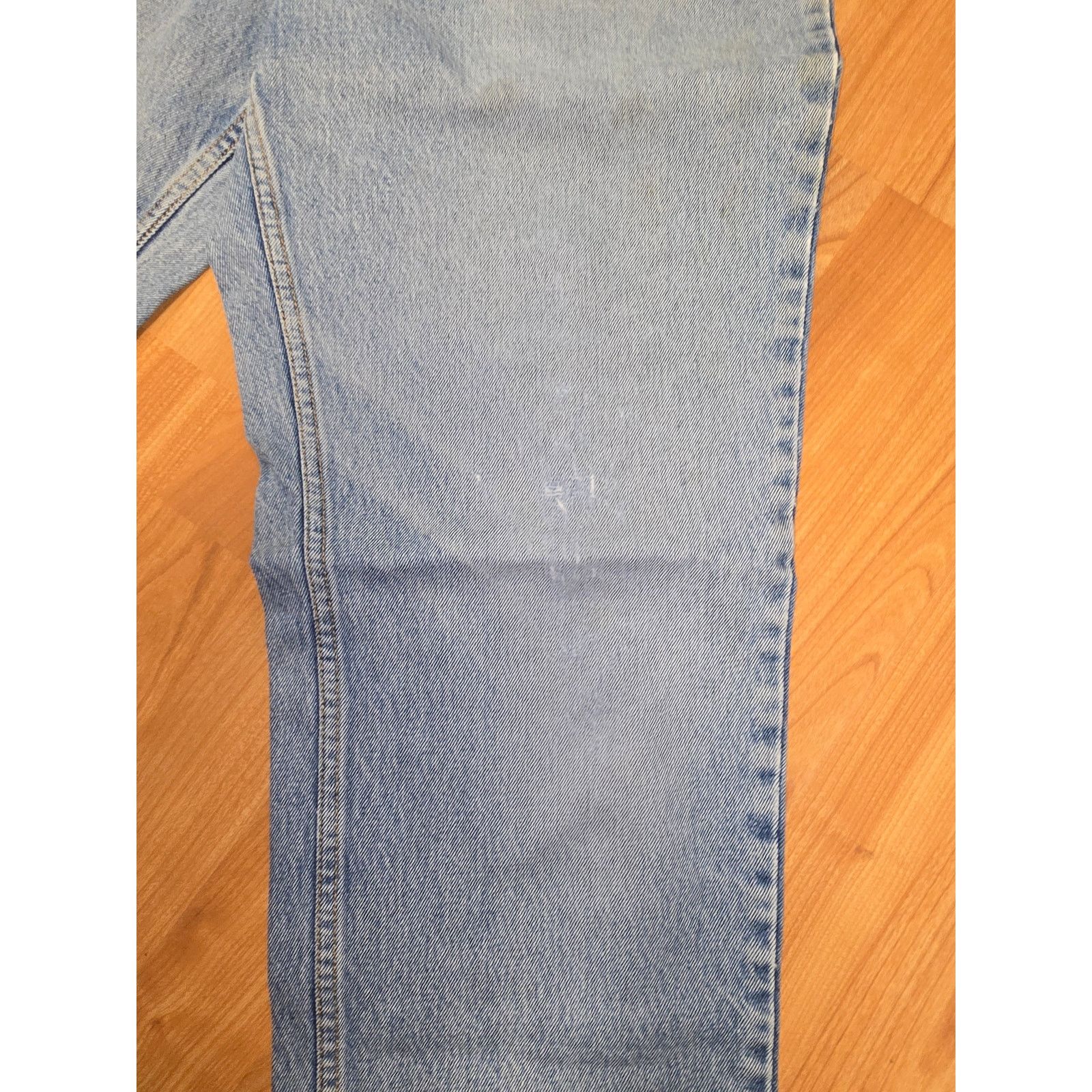 Eddie Bauer Eddie Baur Jeans 36x36 Light Wash Denim Natural Distressing Size US 36 / EU 52 - 5 Thumbnail